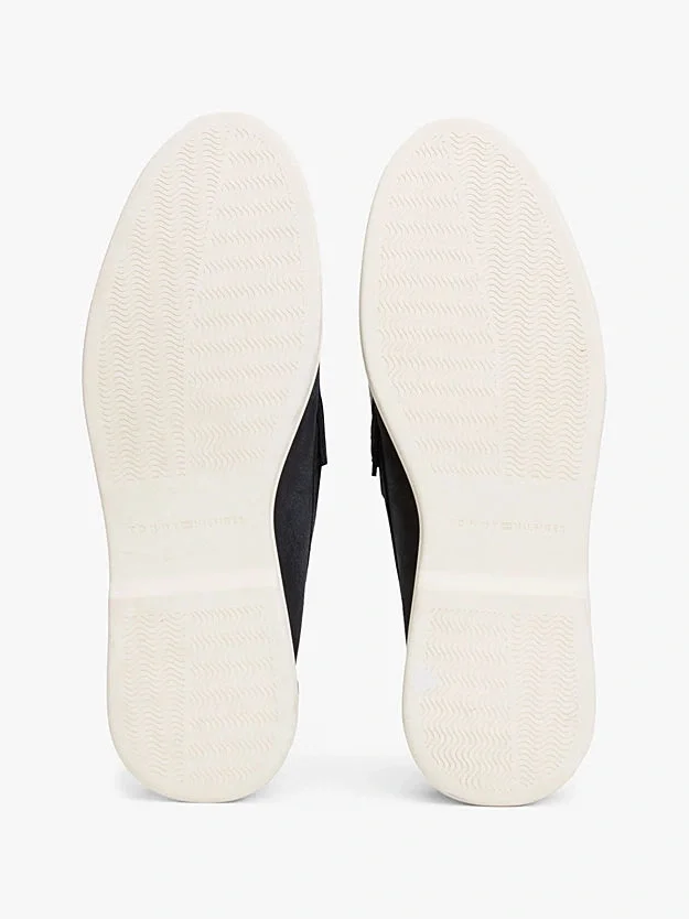 Tommy Hilfiger TOMMY HILFIGER NUBUCK P LOAFER Erkek  Loafer FM0FM05350DW5