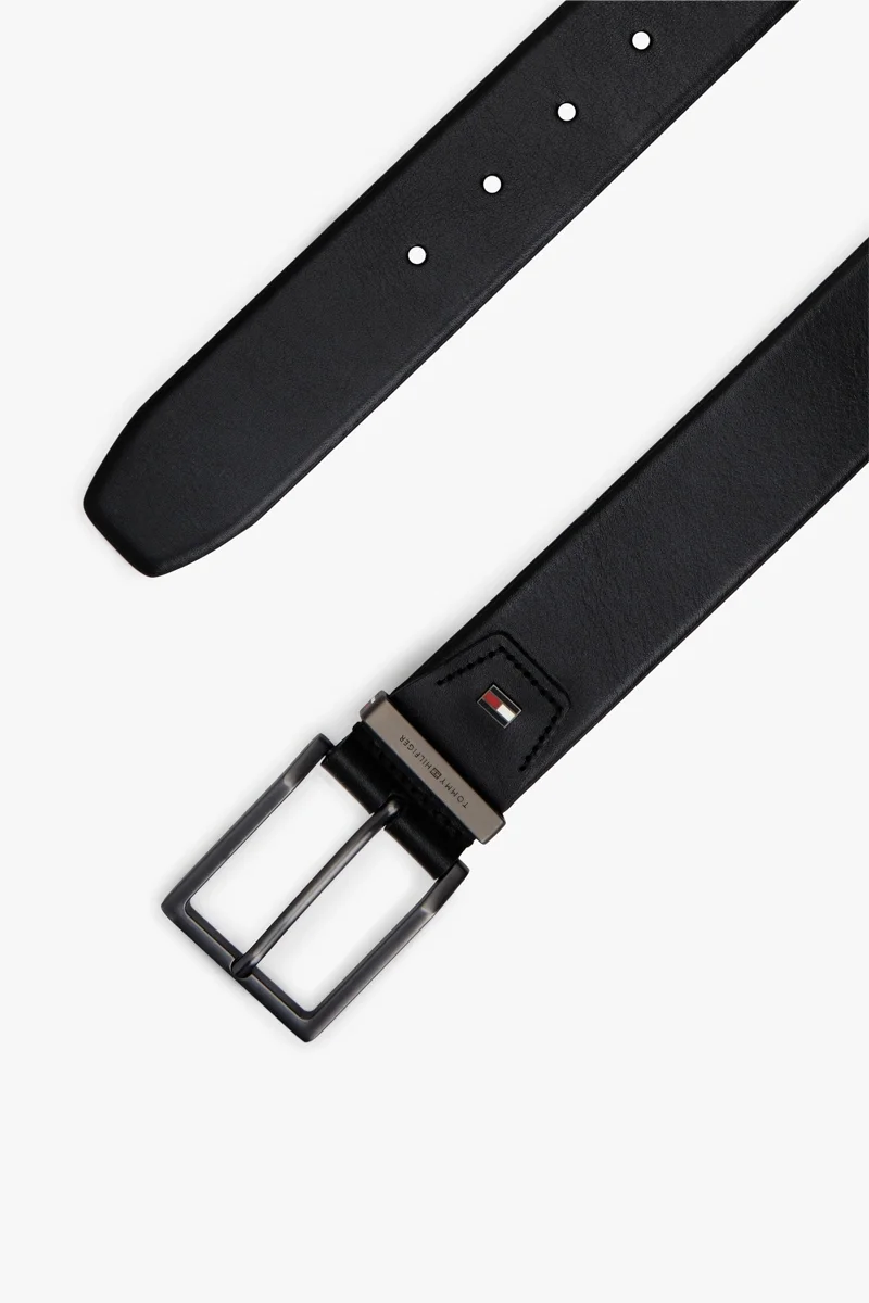 Tommy Hilfiger Oliver Sezonluk 4.0 Erkek Siyah Kemer AM0AM13943BDS