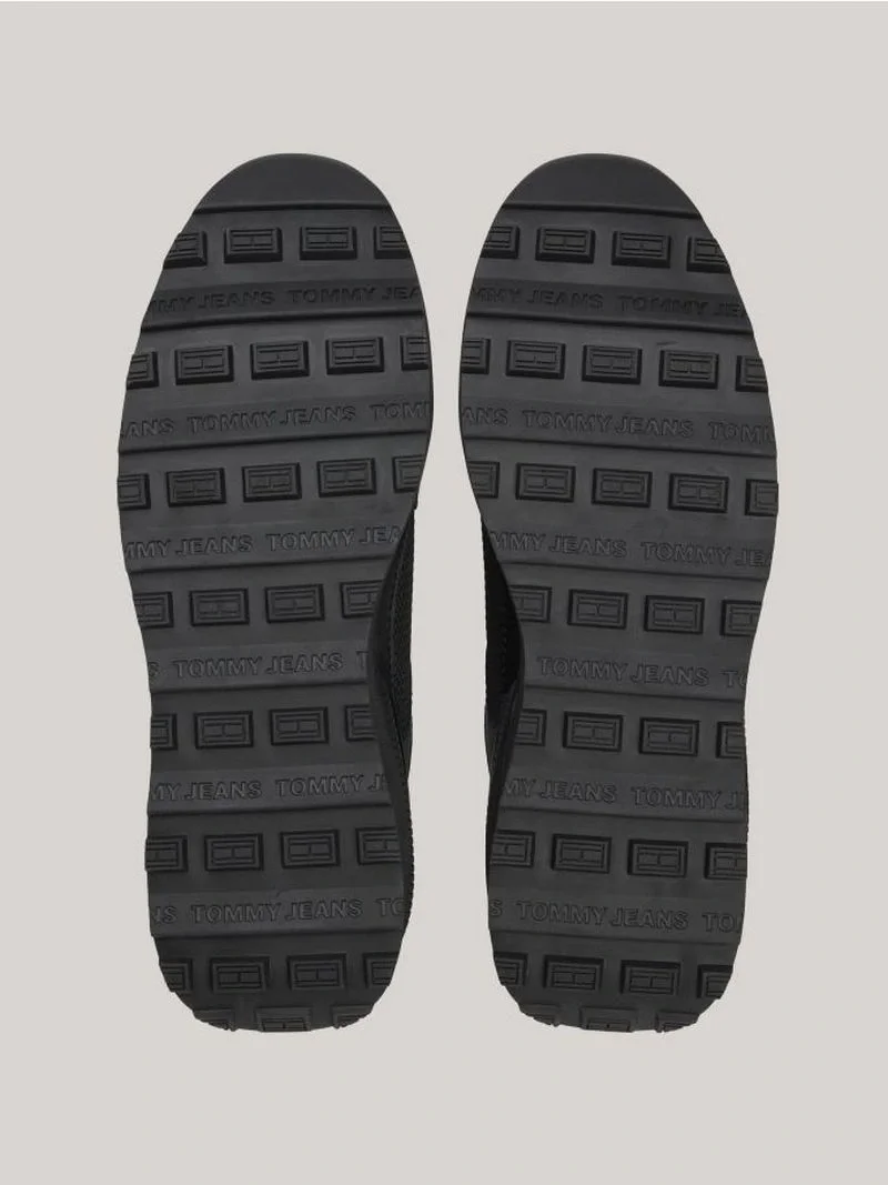Tommy Hilfiger TJM TECHNICAL RUNNER ESS Erkek siyah Sneaker EM0EM01537BDS
