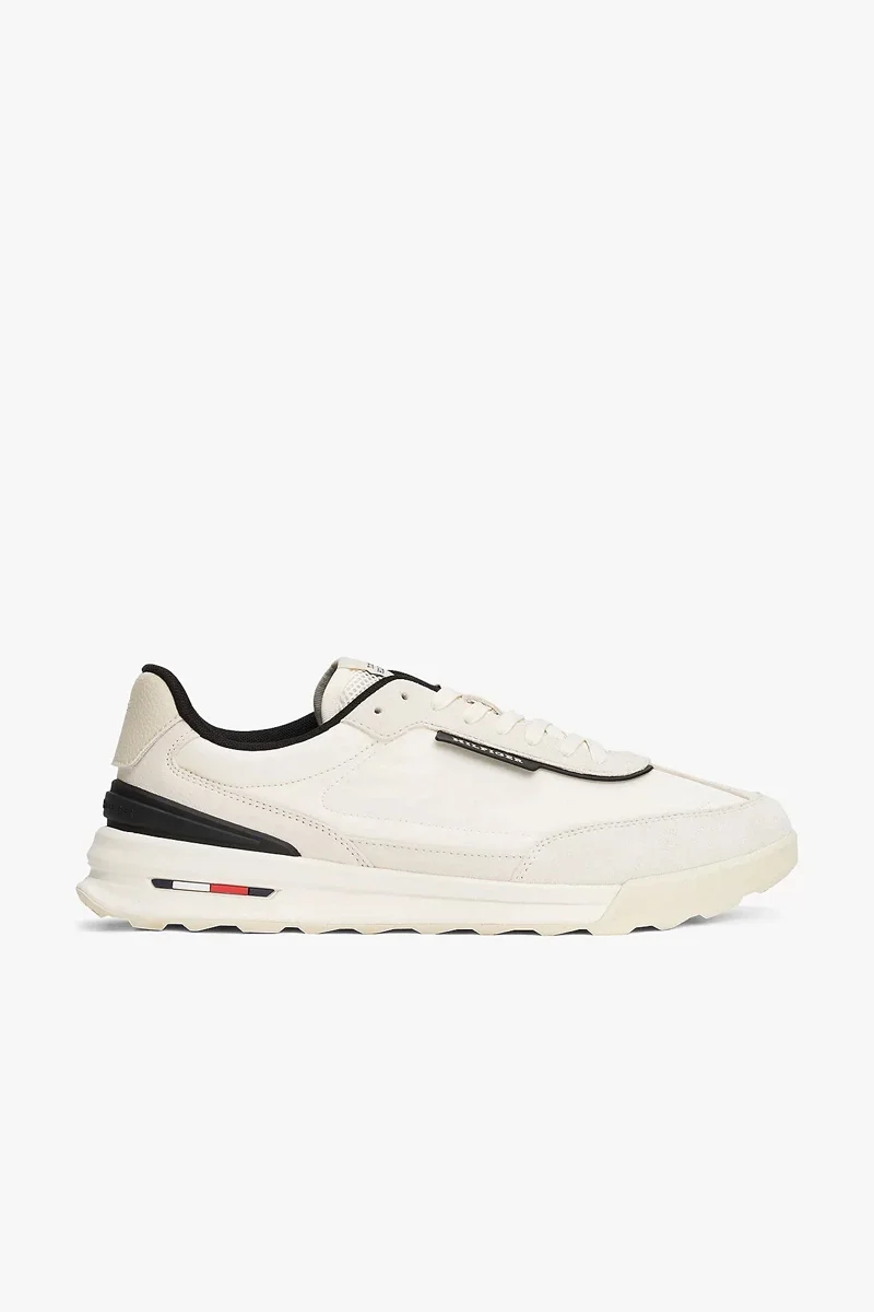 Tommy Hilfiger RETRO RUNNER NYLON MIX Erkek Sarı Sneaker FM0FM05523Z00