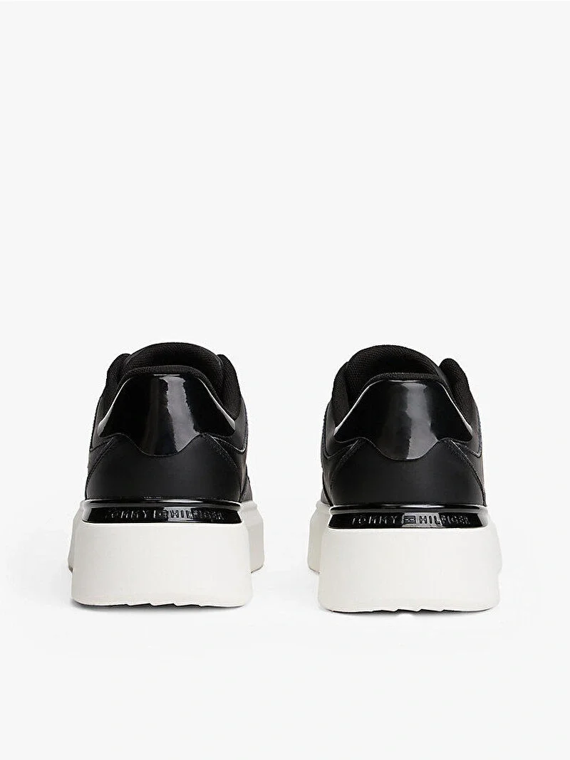 Tommy Hilfiger Rugan Platform Kadın Siyah Sneaker FW0FW08819BDS