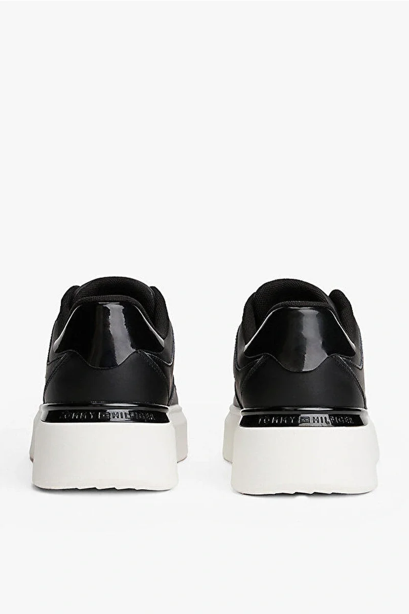 Tommy Hilfiger Rugan Platform Kadın Siyah Sneaker FW0FW08819BDS