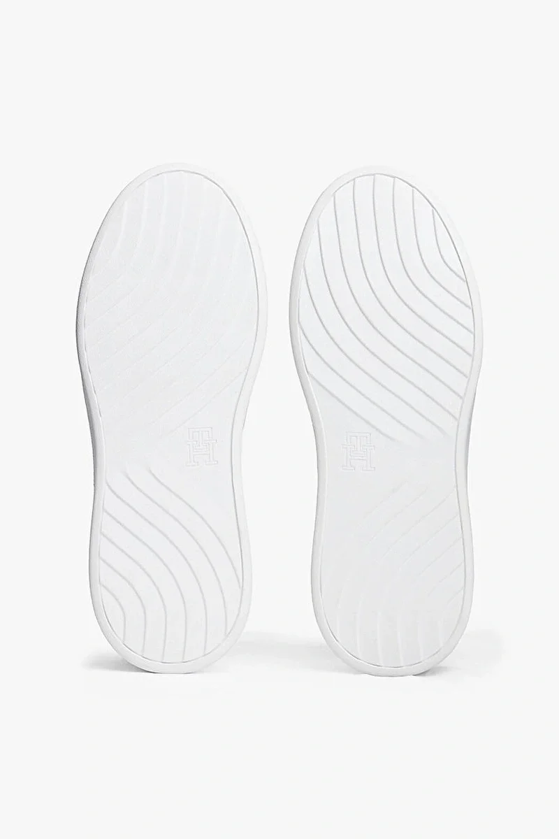 Tommy Hilfiger Şık Altın Rengi Platform Kadın Sneaker FW0FW08817YBR