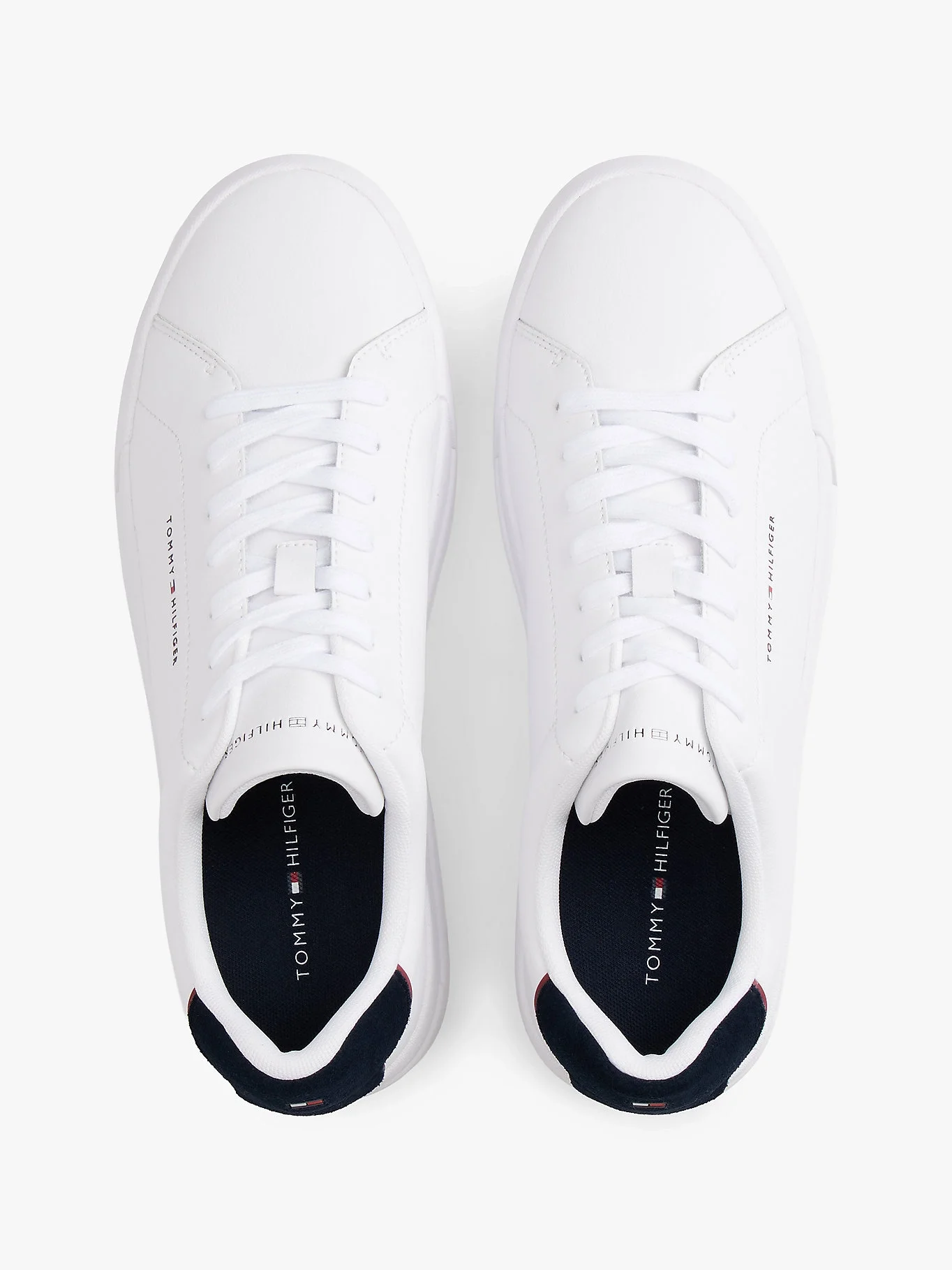 Tommy Hilfiger TH COURT LTH DETAIL ESS Erkek lacivert Sneaker FM0FM053670LD