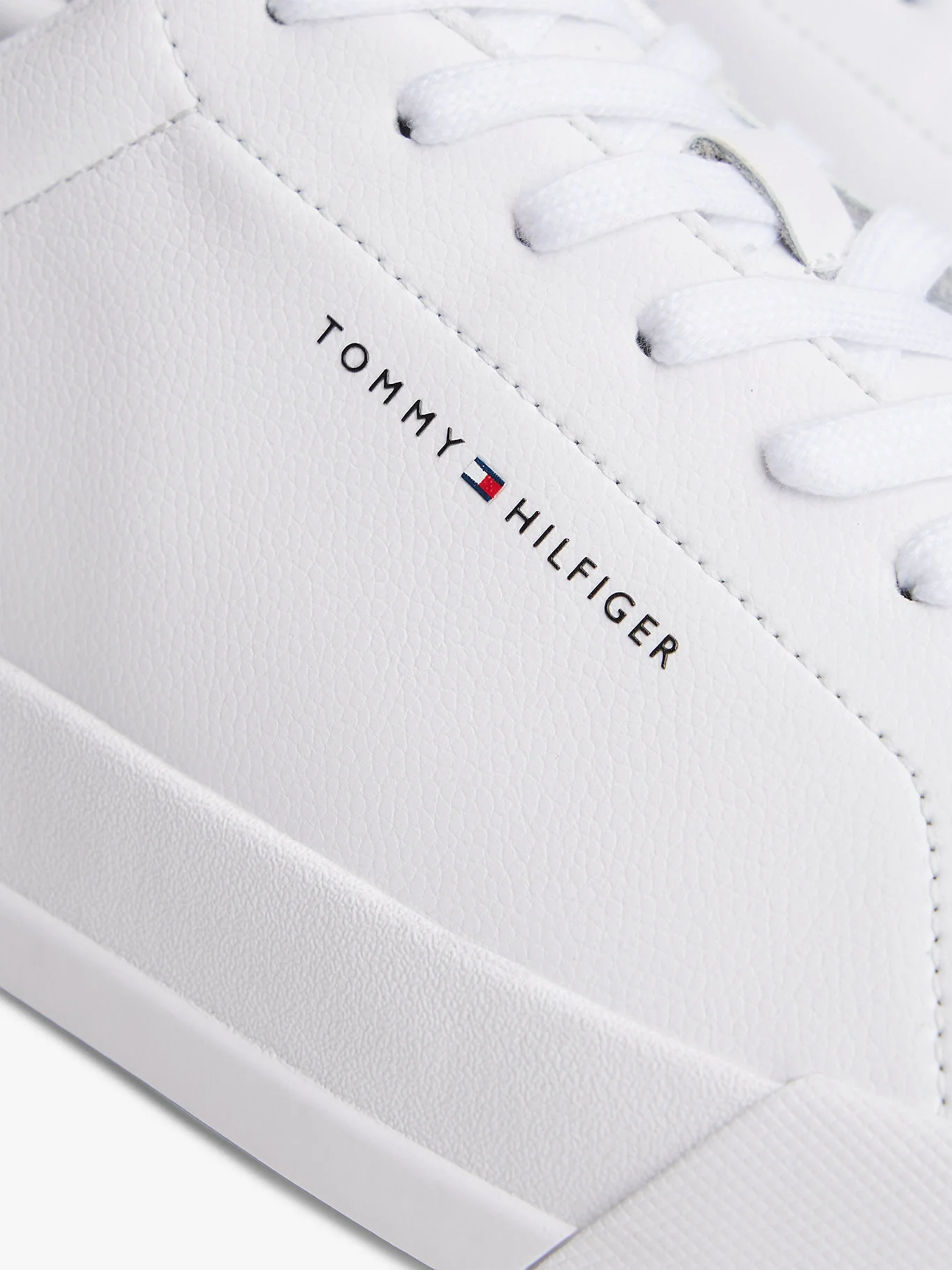 Tommy Hilfiger TH COURT LTH DETAIL ESS Erkek lacivert Sneaker FM0FM053670LD