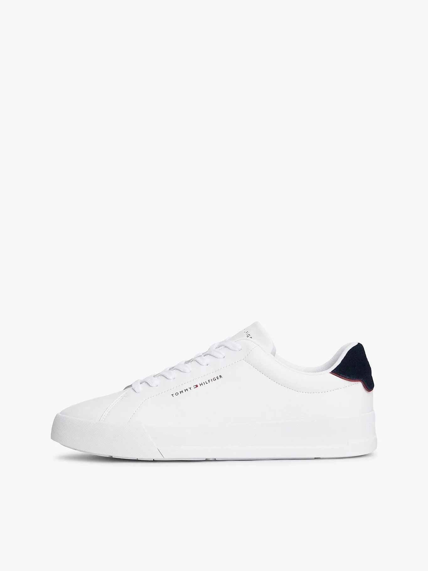 Tommy Hilfiger TH COURT LTH DETAIL ESS Erkek lacivert Sneaker FM0FM053670LD