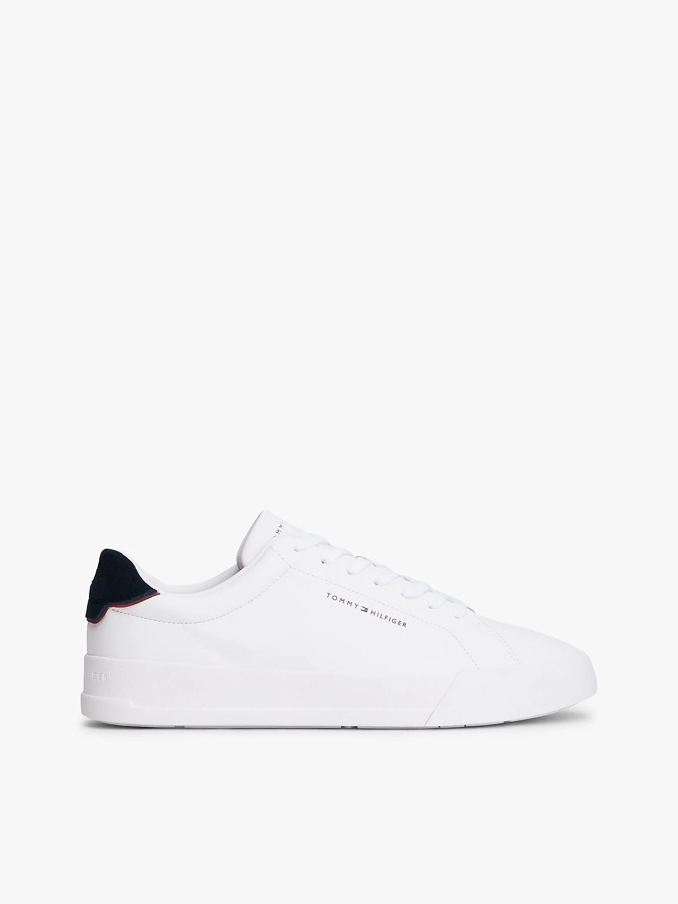 Tommy Hilfiger TH COURT LTH DETAIL ESS Erkek lacivert Sneaker FM0FM053670LD