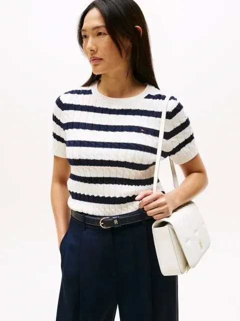 Tommy Hilfiger TH FEMININE CONV CROSSOVER Kadın Sarı Çanta AW0AW17454Z00