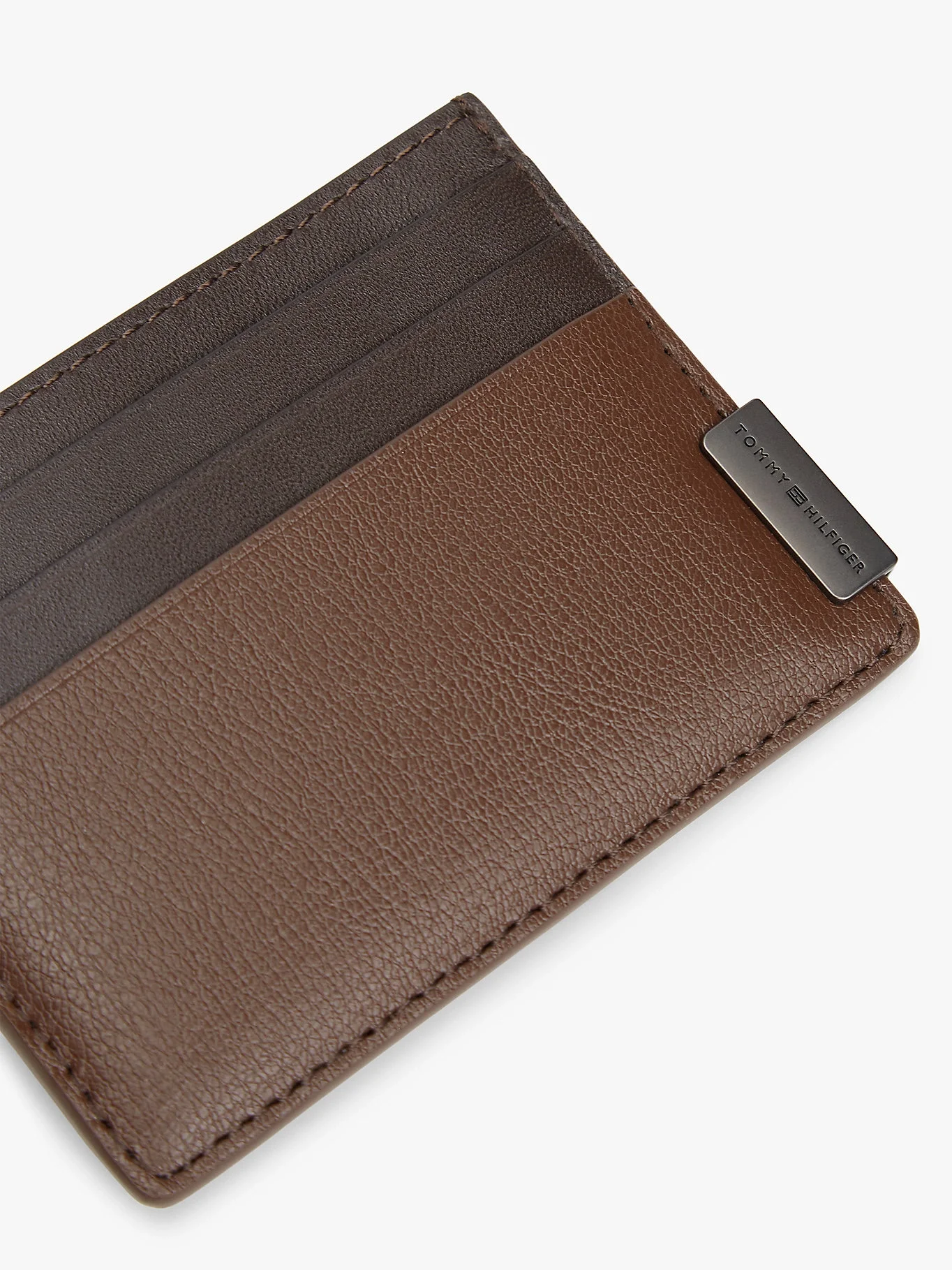 Tommy Hilfiger TH Hardware Kredi Kartı Erkek Kahverengi Kartlık AM0AM13964GDW