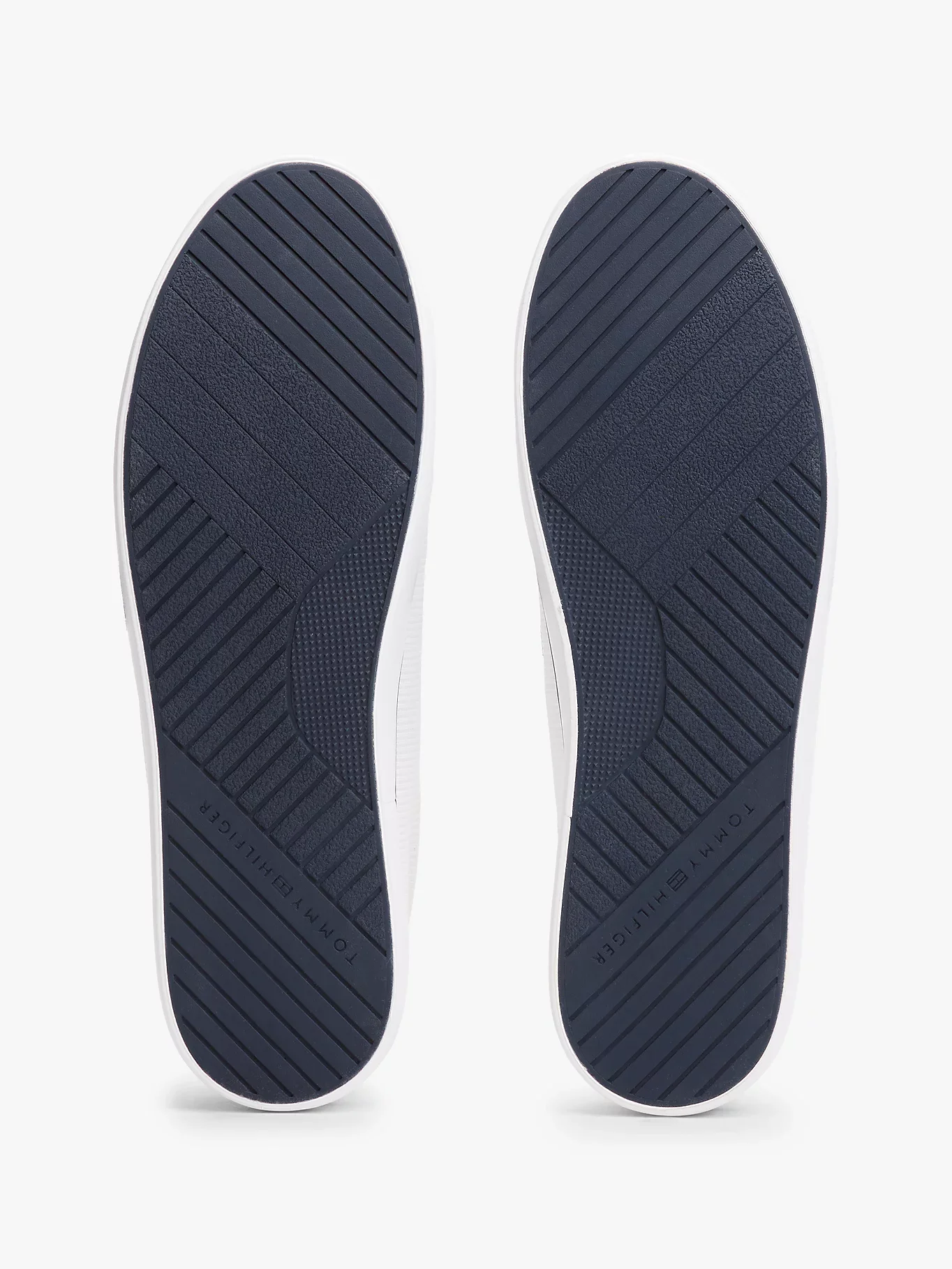 Tommy Hilfiger TH HI VULC CORE LOW II MESH Erkek Beyaz Sneaker FM0FM05513YBS