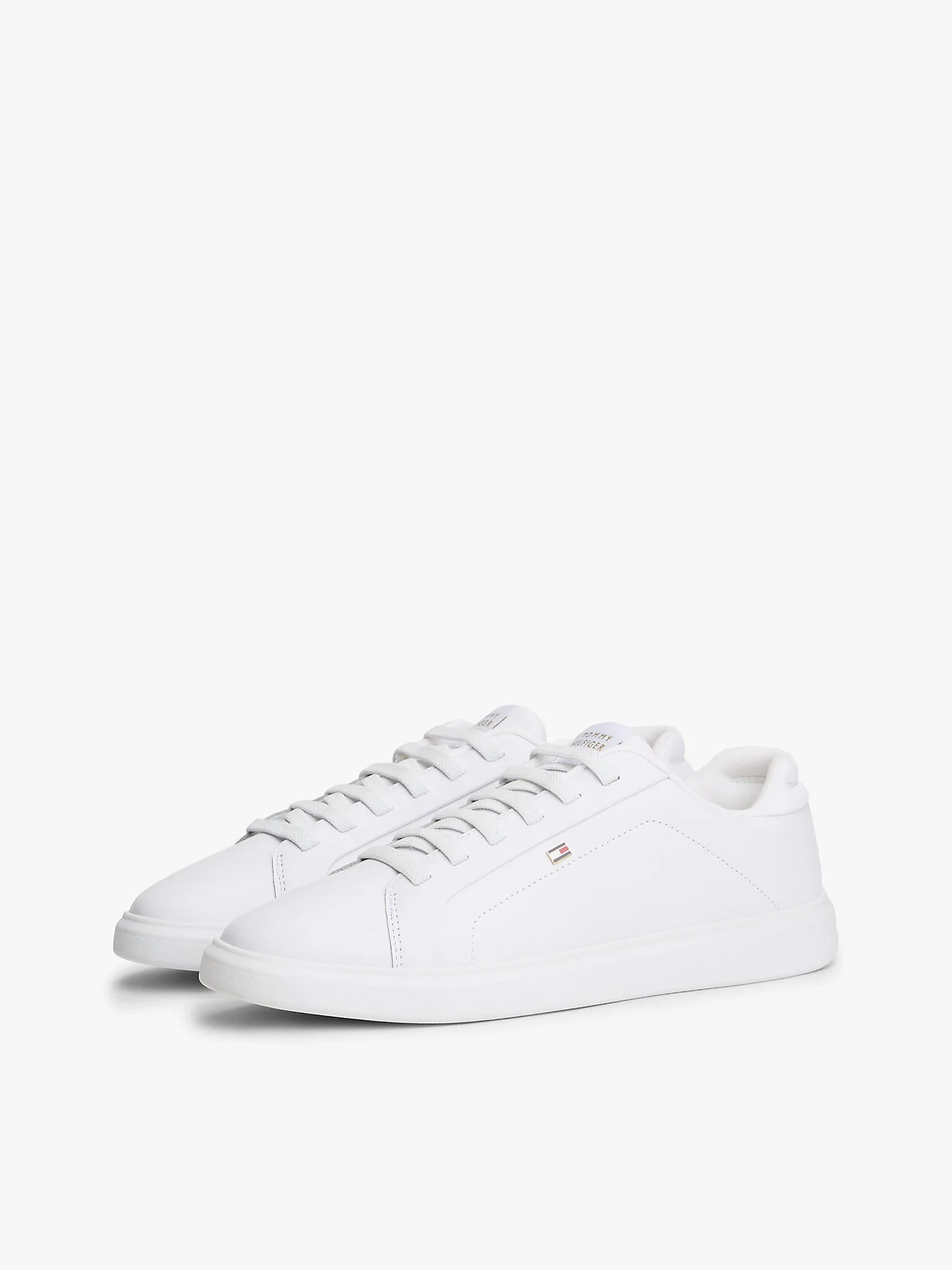 Tommy Hilfiger TH Icon Court Hafif Kadın Beyaz Sneaker FW0FW08948YBS