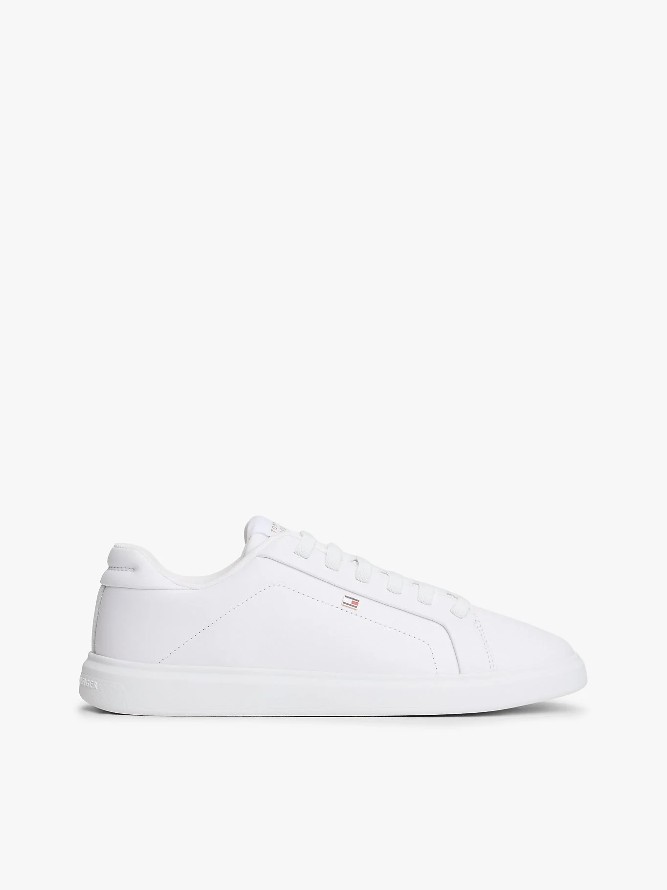 Tommy Hilfiger TH Icon Court Hafif Kadın Beyaz Sneaker FW0FW08948YBS