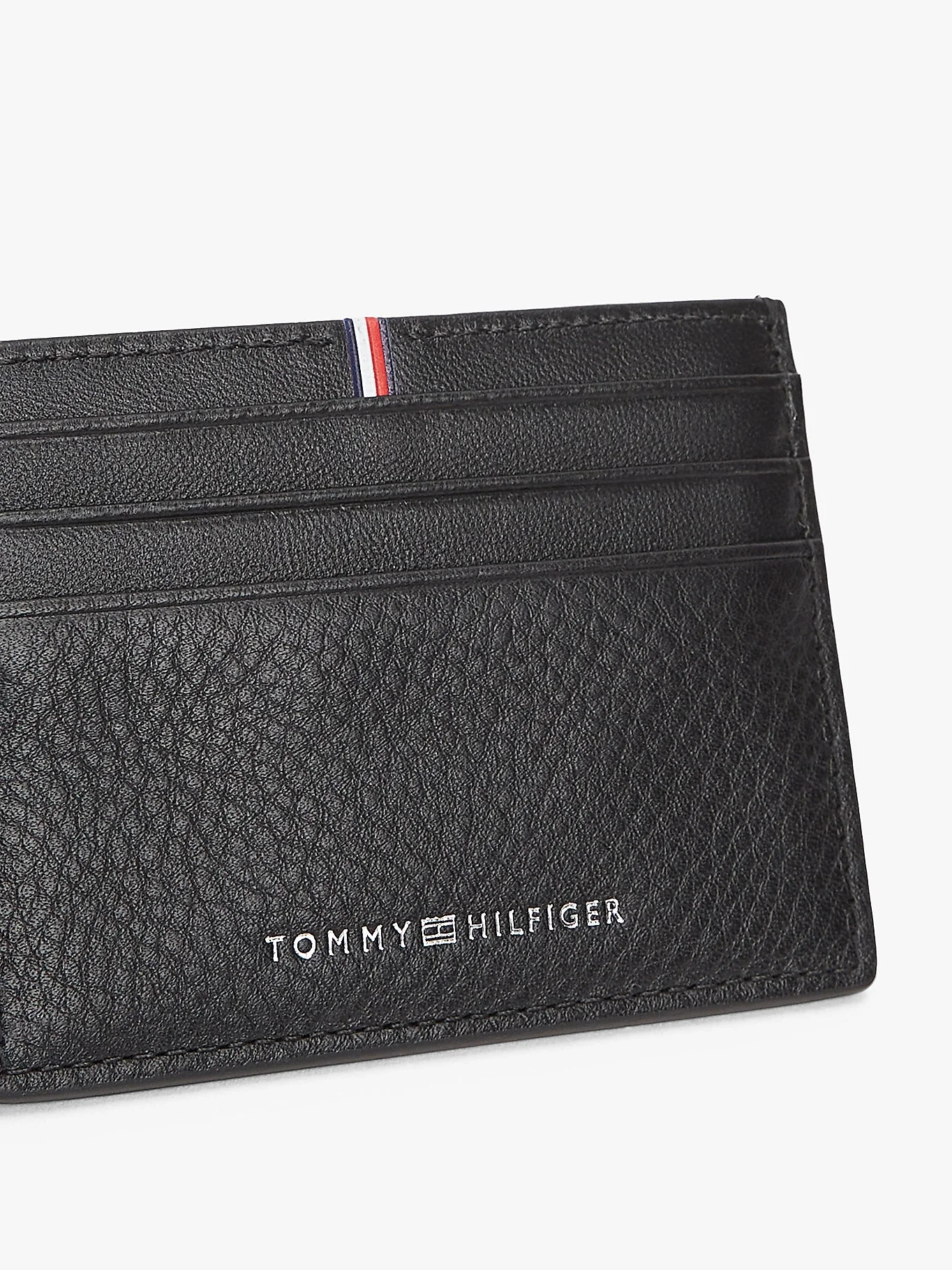 Tommy Hilfiger TH Kurumsal Kredi Kartı Erkek Siyah Kartlık AM0AM13972BDS