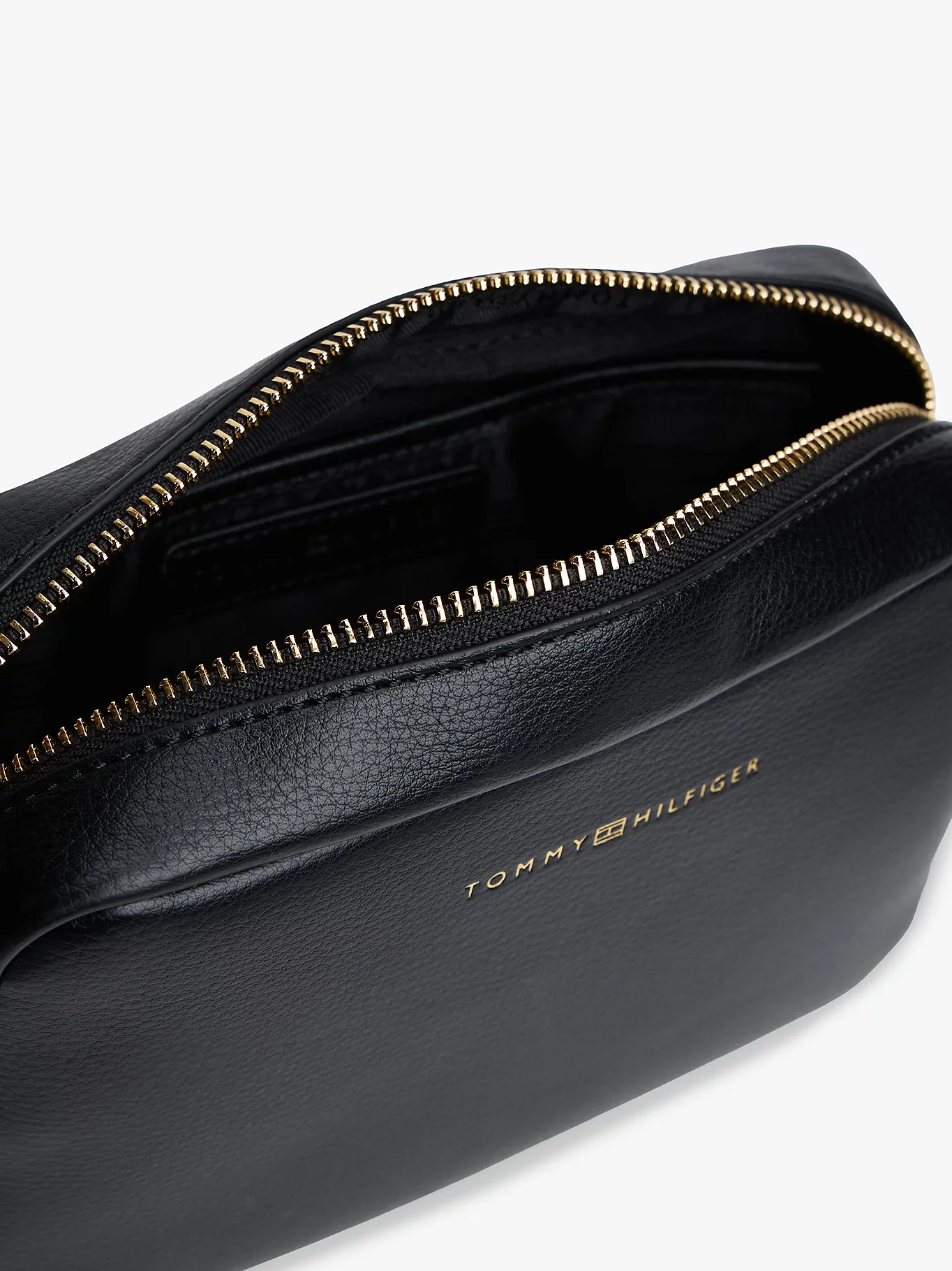 Tommy Hilfiger TH Logo Şeritli Kamera Kadın Çanta AW0AW17689BDS