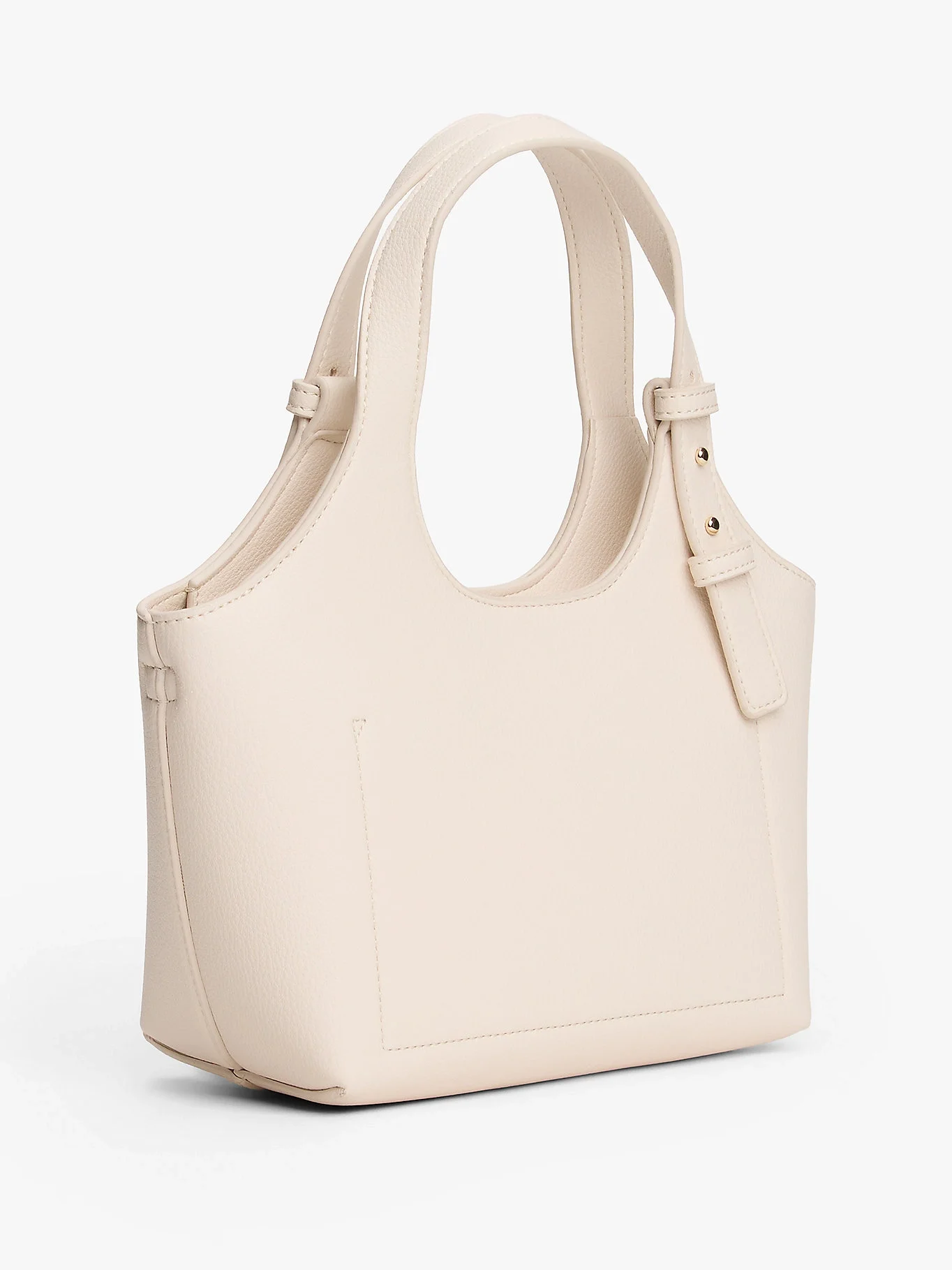 Tommy Hilfiger TH Logolu Mini Kadın Bej El Çantası AW0AW18281AEO