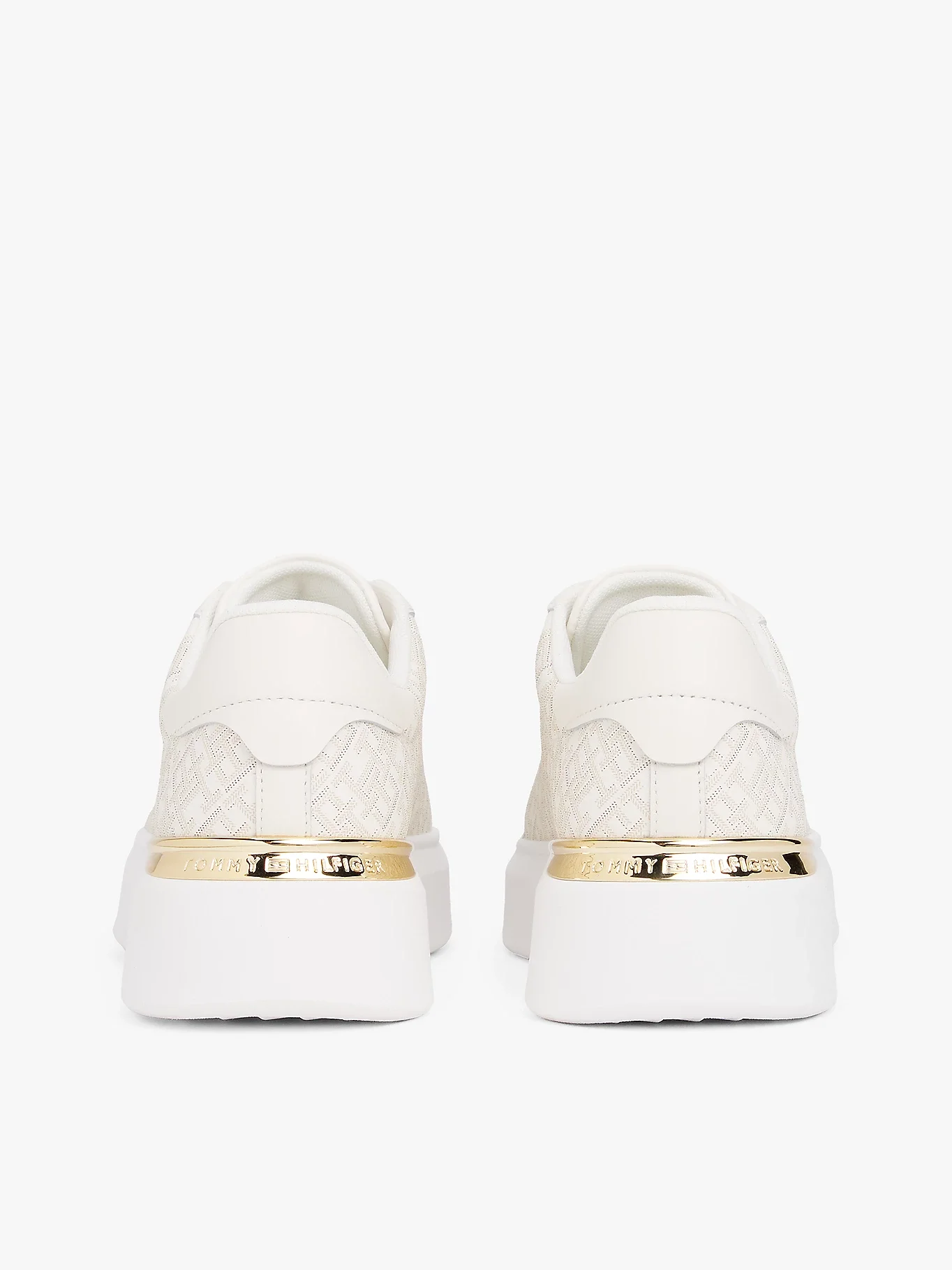 Tommy Hilfiger TH Monogram Platform Kadın Sneaker FW0FW09155YA8