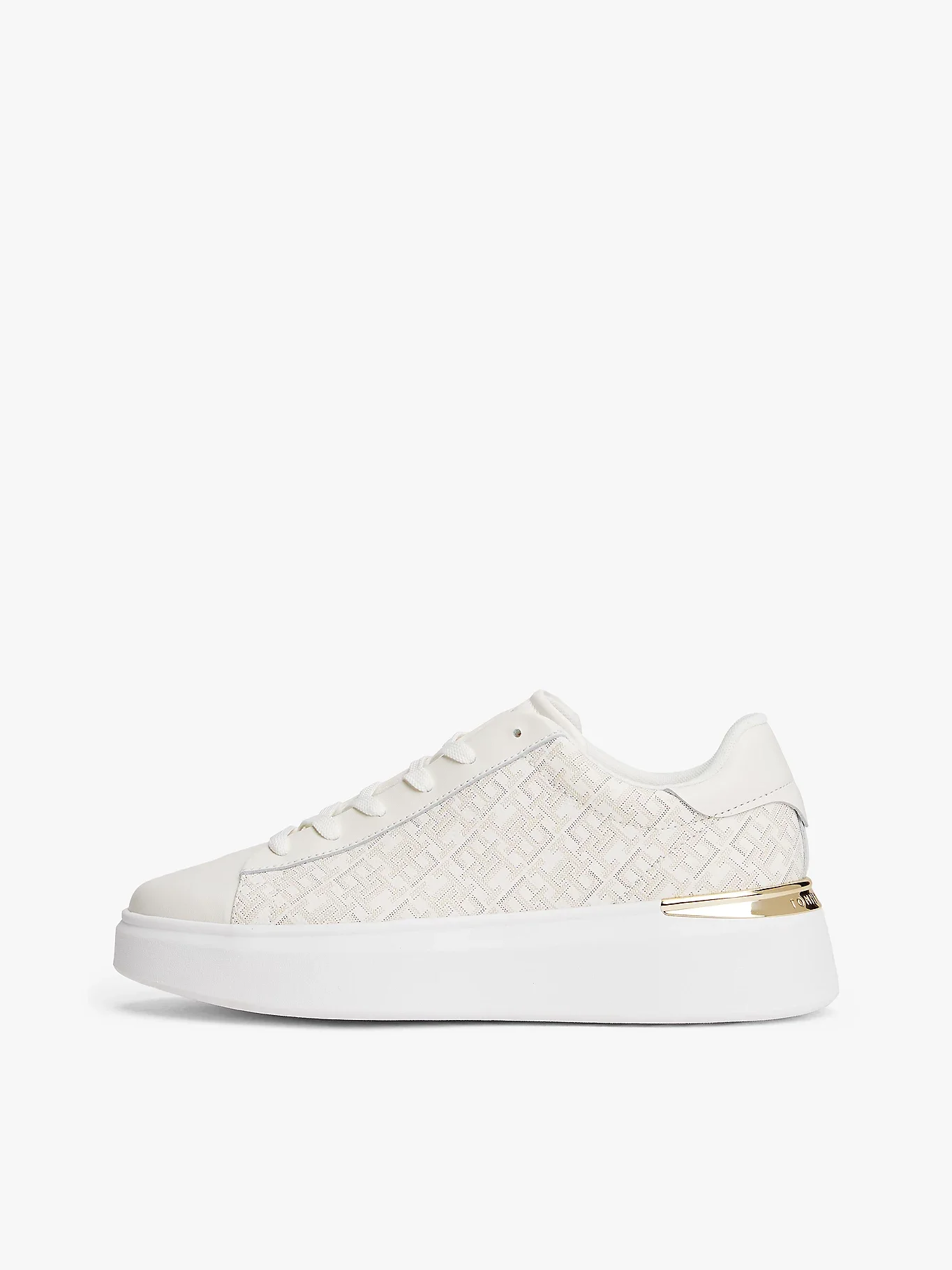 Tommy Hilfiger TH Monogram Platform Kadın Sneaker FW0FW09155YA8
