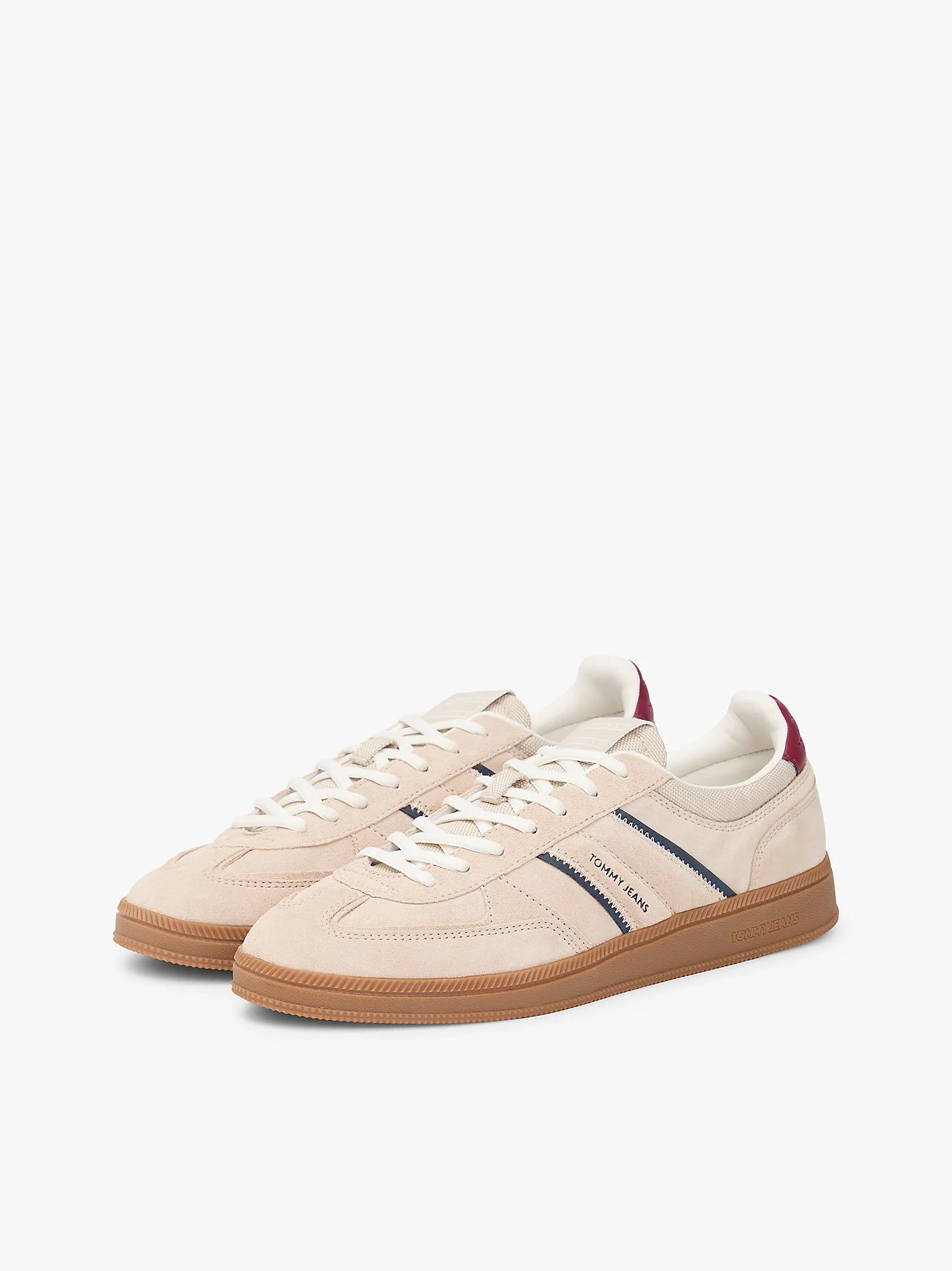 Tommy Hilfiger The Greenwich Edge Süet Erkek Bej Sneaker EM0EM01662ABY