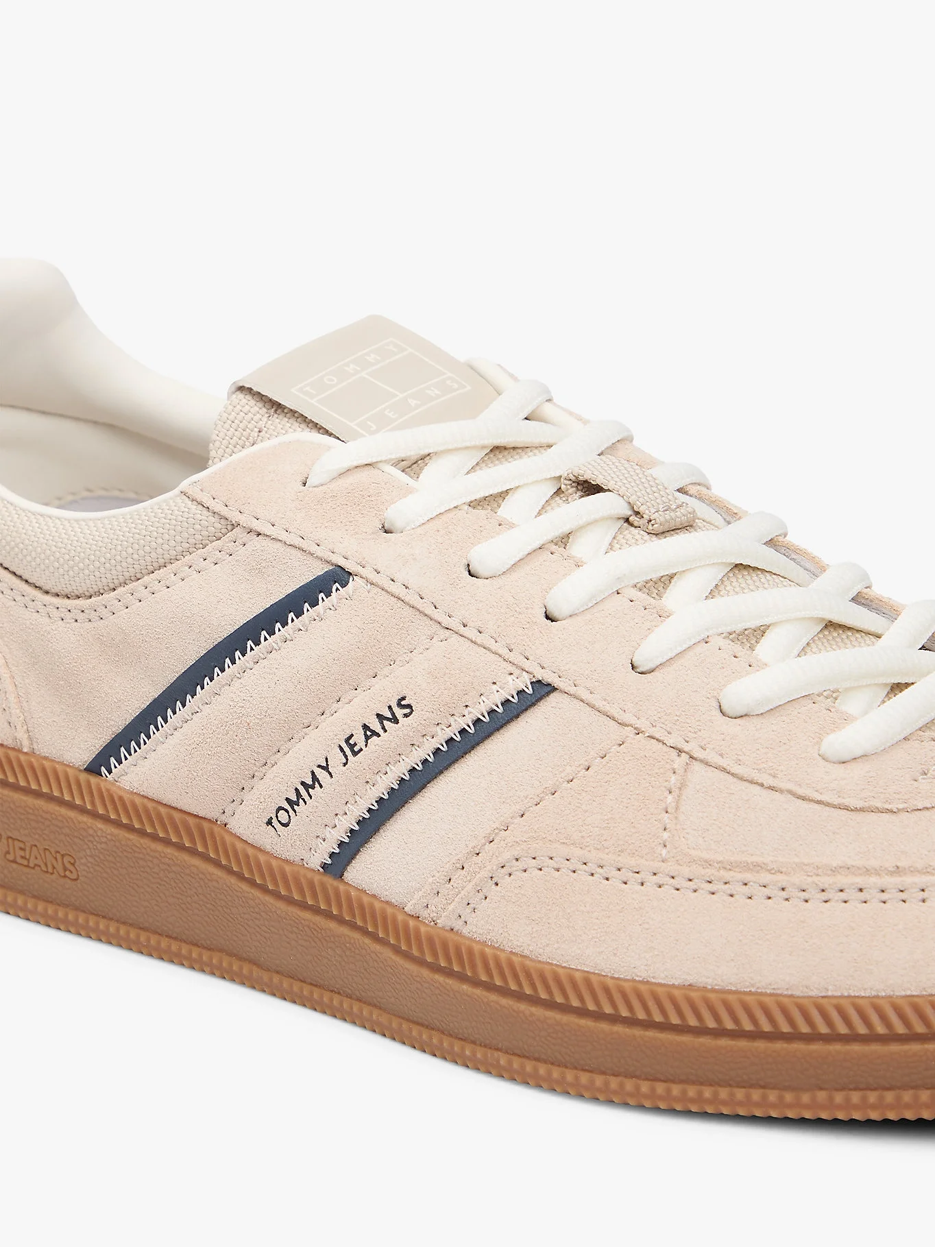 Tommy Hilfiger The Greenwich Edge Süet Erkek Bej Sneaker EM0EM01662ABY