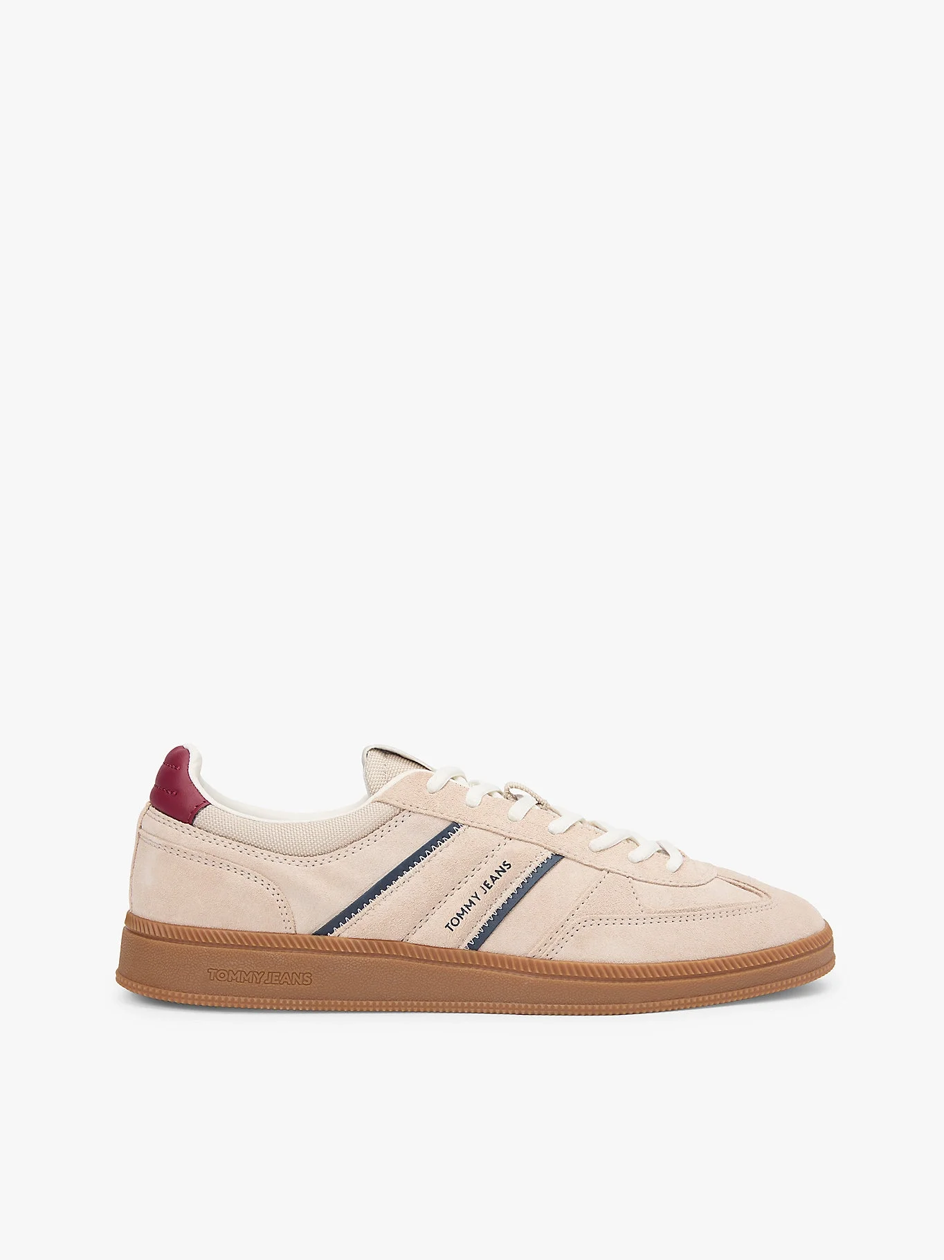 Tommy Hilfiger The Greenwich Edge Süet Erkek Bej Sneaker EM0EM01662ABY