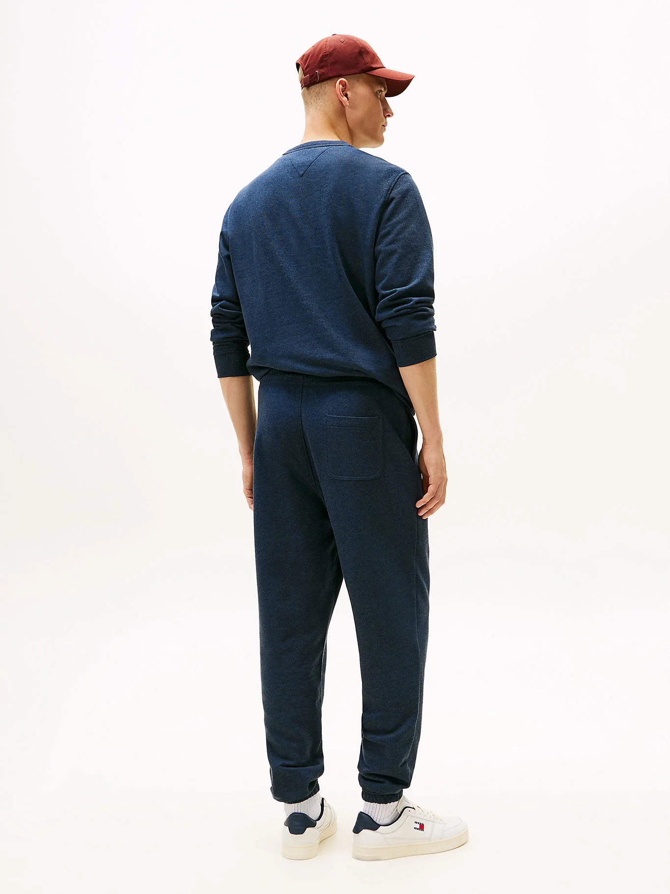 Tommy Hilfiger TJM Normal Kesim Armalı Erkek Mavi Eşofman Altı DM0DM22358C1G