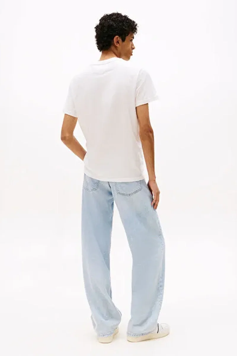 Tommy Hilfiger TJM Slim RWB Bayrak Desenli Erkek T-shirt DM0DM21977YBH