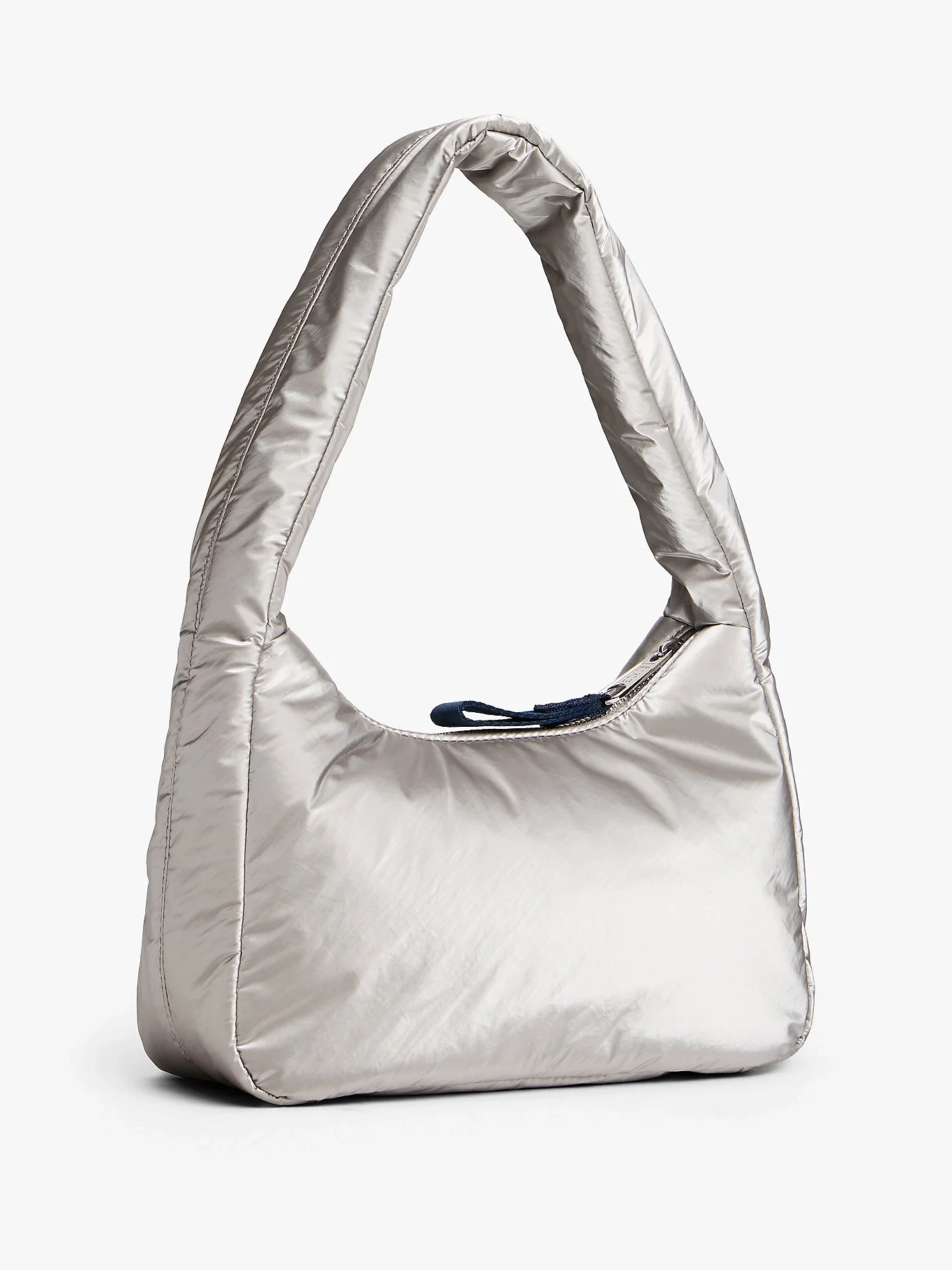 Tommy Hilfiger TJW Arşiv Gümüş Rengi Omuz Kadın Gri Omuz Çantası AW0AW180660IP