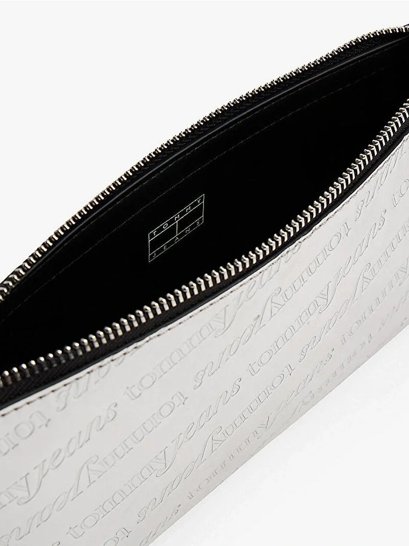 Tommy Hilfiger TJW Must Metalik Omuz Kadın Gri Omuz Çantası AW0AW180090IN