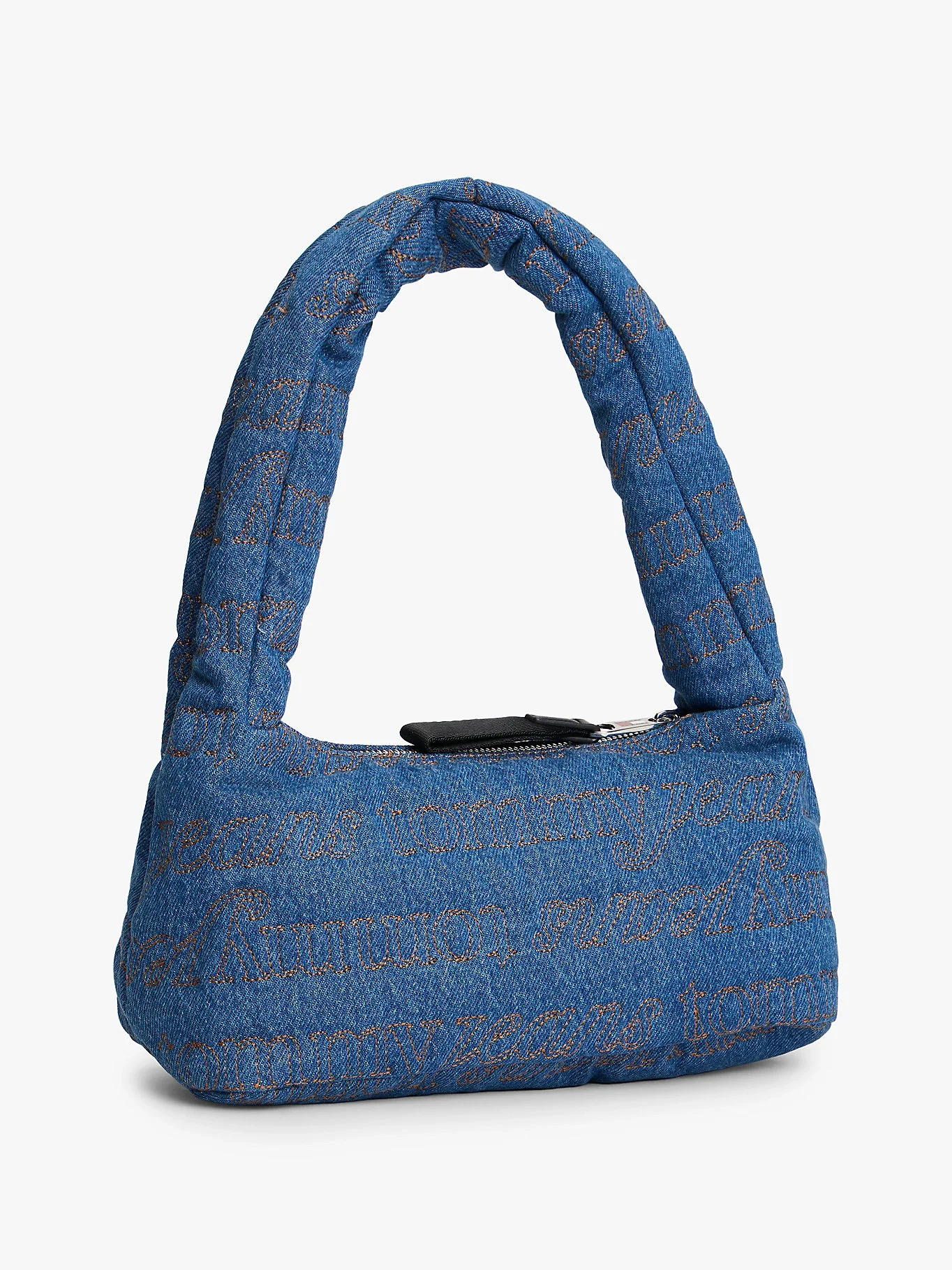 Tommy Hilfiger TJW Urban Tamamı Baskılı Denim Omuz Kadın Denim Omuz Çantası AW0AW182661A7