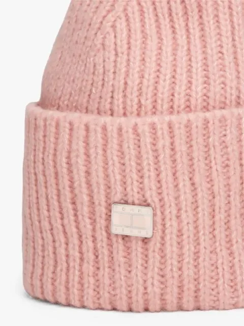 Tommy Hilfiger TJW Yükseltilmiş Heritage Kadın Pembe Bere AW0AW17905TIO