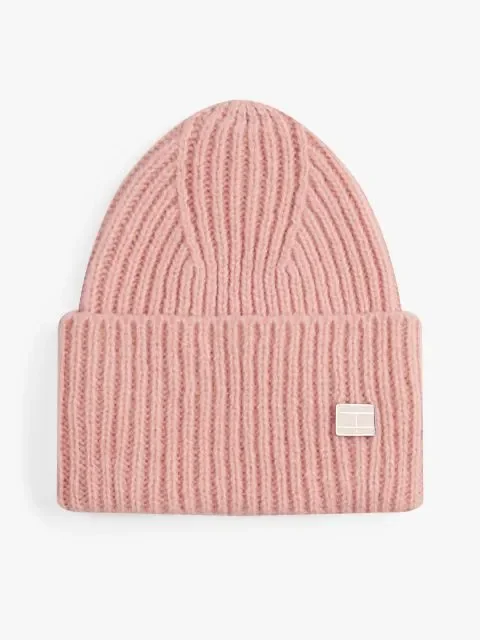 Tommy Hilfiger TJW Yükseltilmiş Heritage Kadın Pembe Bere AW0AW17905TIO