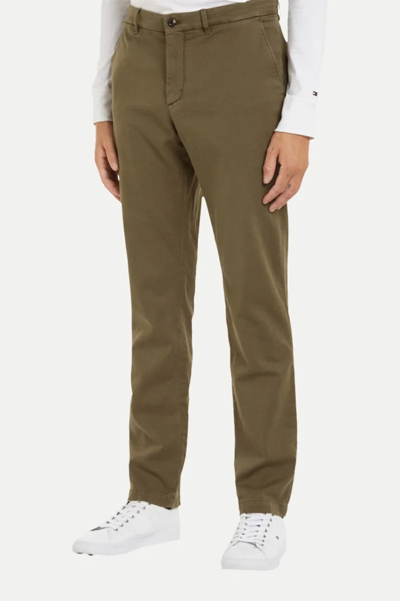Tommy Hilfiger CHINO DENTON CHINOLINO GMD Erkek Haki Pantolon MW0MW34486RBN