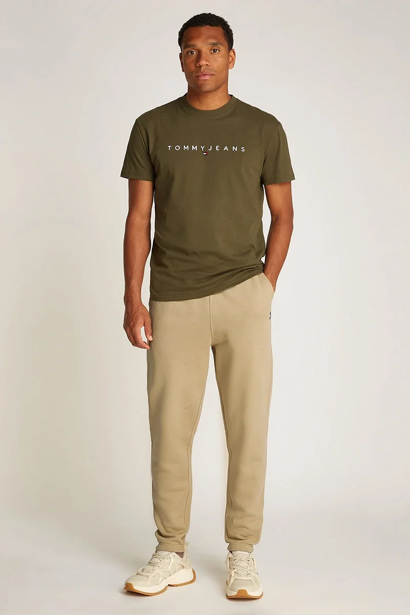 Tommy Hilfiger TJM REG BADGE SWEATPANT Erkek BEJ Eşofman Altı DM0DM20276ACT