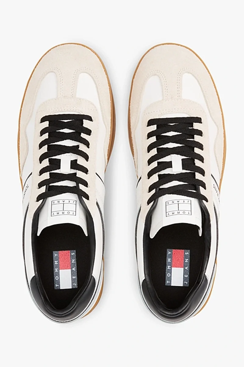 Tommy Hilfiger Erkek Greenwich Deri Pembe Sneaker EM0EM01587TCR