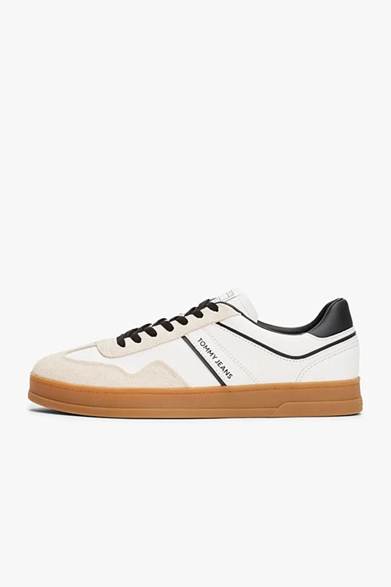 Tommy Hilfiger Erkek Greenwich Deri Pembe Sneaker EM0EM01587TCR