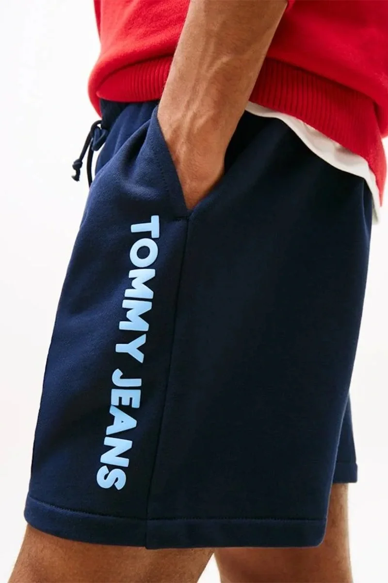 Tommy Hilfiger Erkek Rahat Kesim Klasik Plaj Mavi Şort DM0DM21781C1G