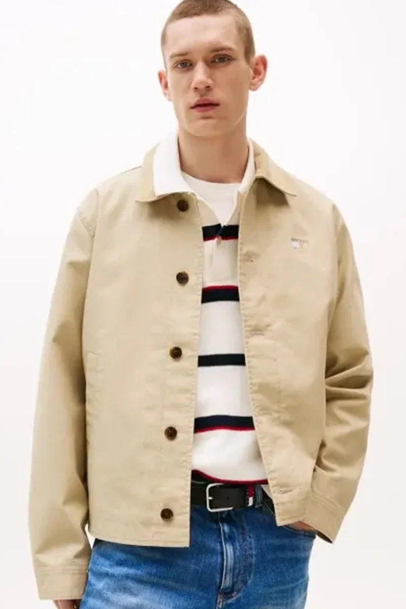 Tommy Hilfiger Field Jacket Erkek Haki Ceket DM0DM21666RBV