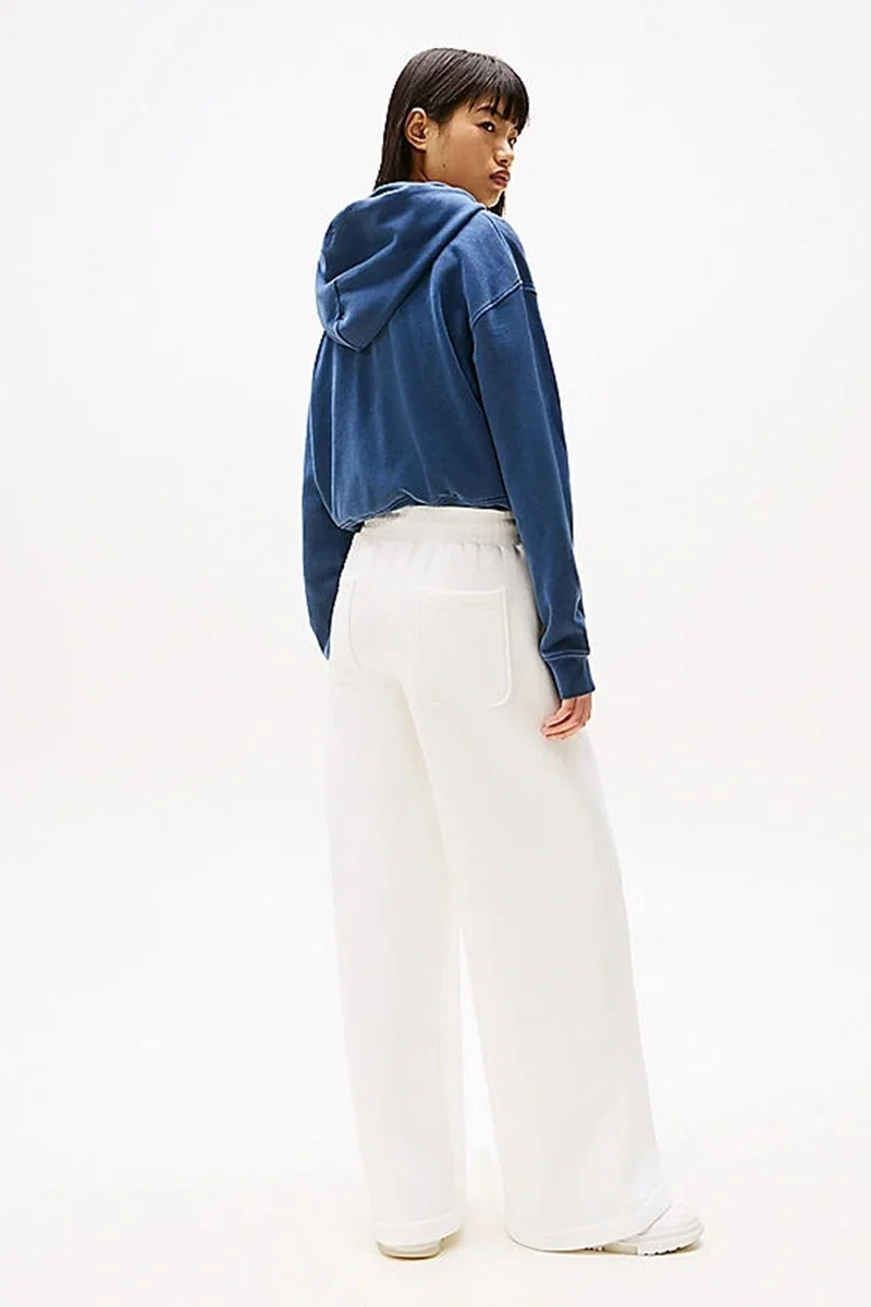 Tommy Hilfiger TJW RWB GRAPHIC TERRY SWEAT PANT Kadın beyaz Eşofman Altı DW0DW20560YAD