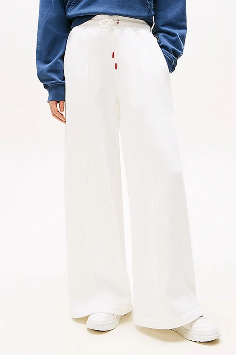 Tommy Hilfiger TJW RWB GRAPHIC TERRY SWEAT PANT Kadın beyaz Eşofman Altı DW0DW20560YAD