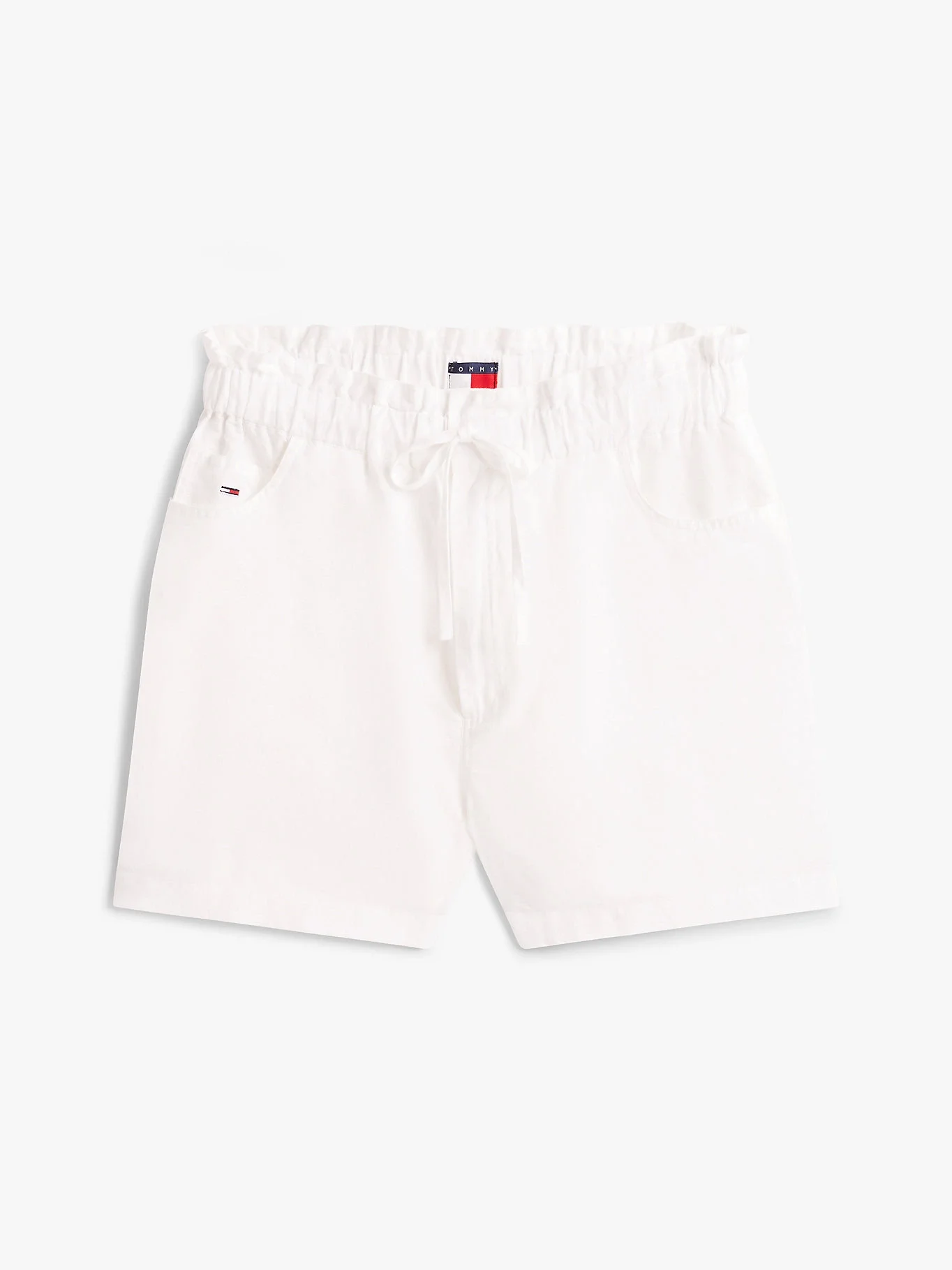 Tommy Hilfiger TJW COTTON LINEN SHORT Kadın  Şort DW0DW20360YBL
