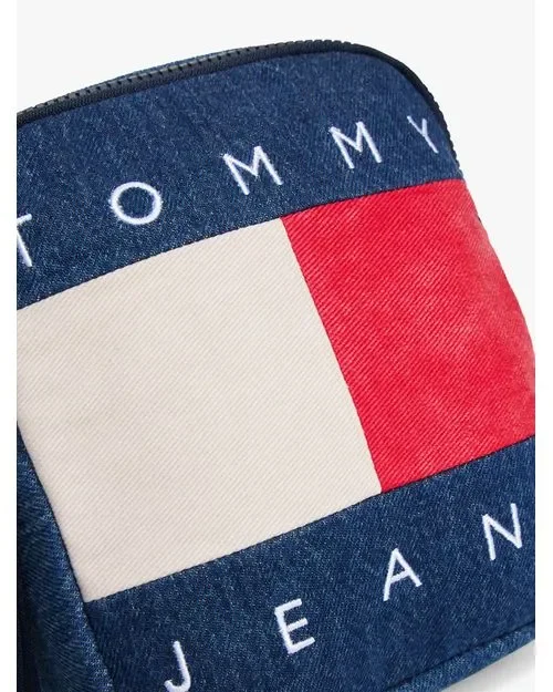 Tommy Hilfiger TJM Archive Denim Reporter Erkek Mavi Çanta AM0AM138141AF