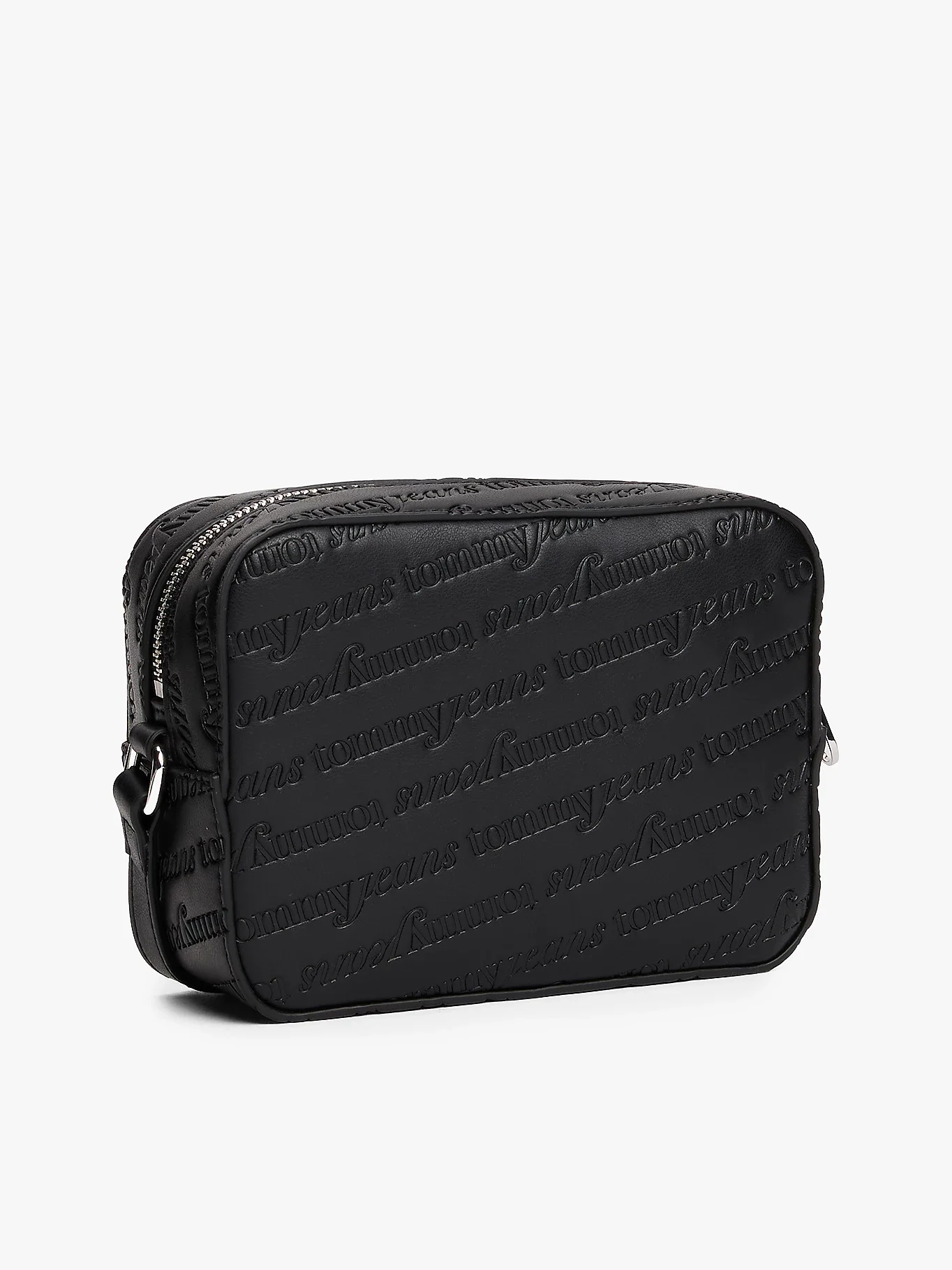 Tommy Hilfiger TJW Must Tamamı Baskılı Kamera Kadın Siyah Çanta AW0AW17865BDS