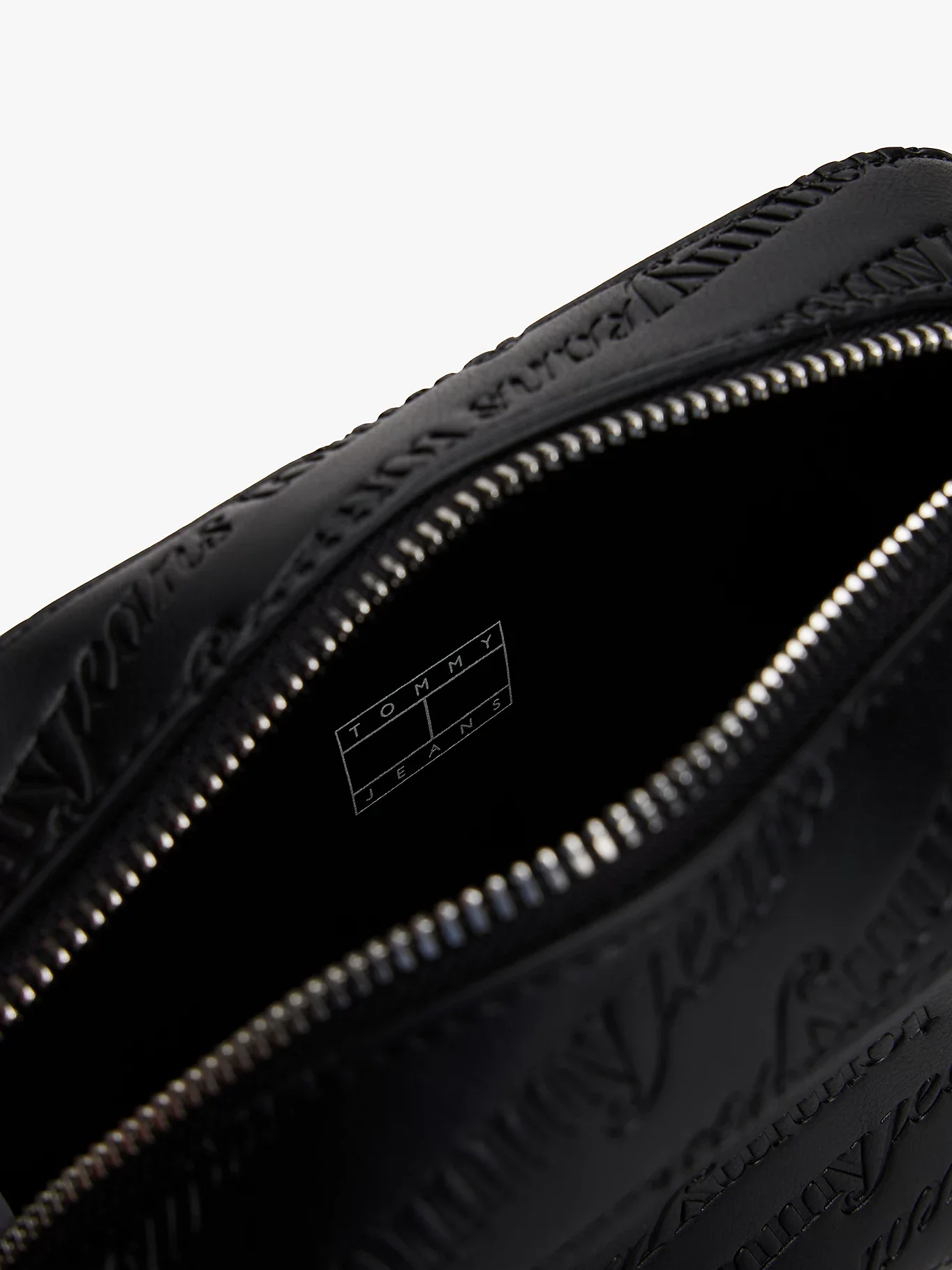 Tommy Hilfiger TJW Must Tamamı Baskılı Kamera Kadın Siyah Çanta AW0AW17865BDS