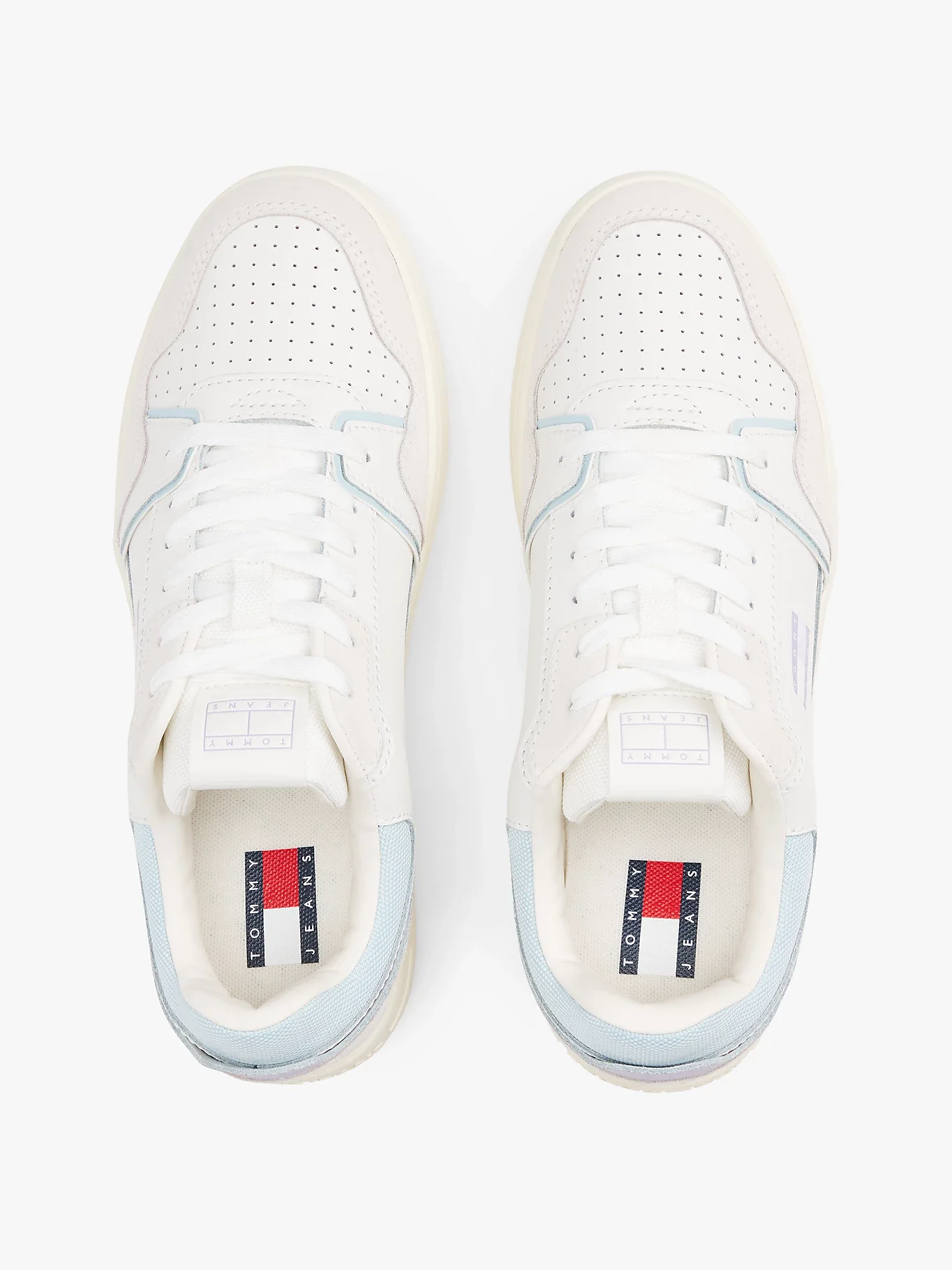 Tommy Hilfiger TJW RETRO BASKET SNEAKER Kadın Beyaz Sneaker EN0EN028180K9