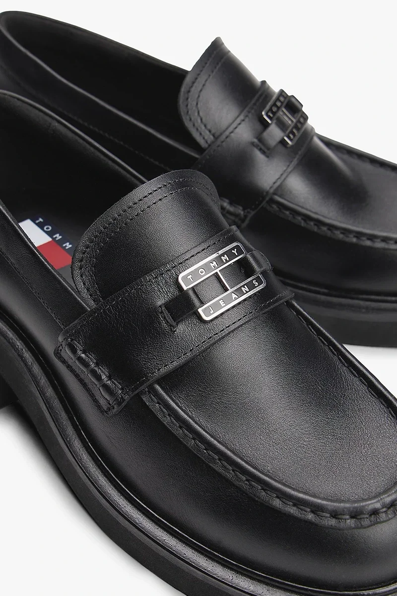Tommy Hilfiger  Kalın Topuklu Kadın Siyah  Loafer EN0EN02789BDS