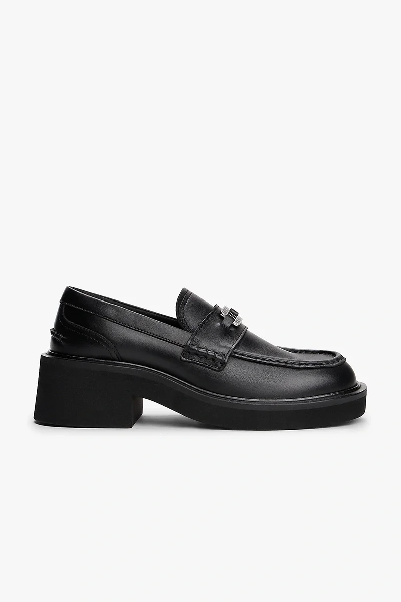 Tommy Hilfiger  Kalın Topuklu Kadın Siyah  Loafer EN0EN02789BDS