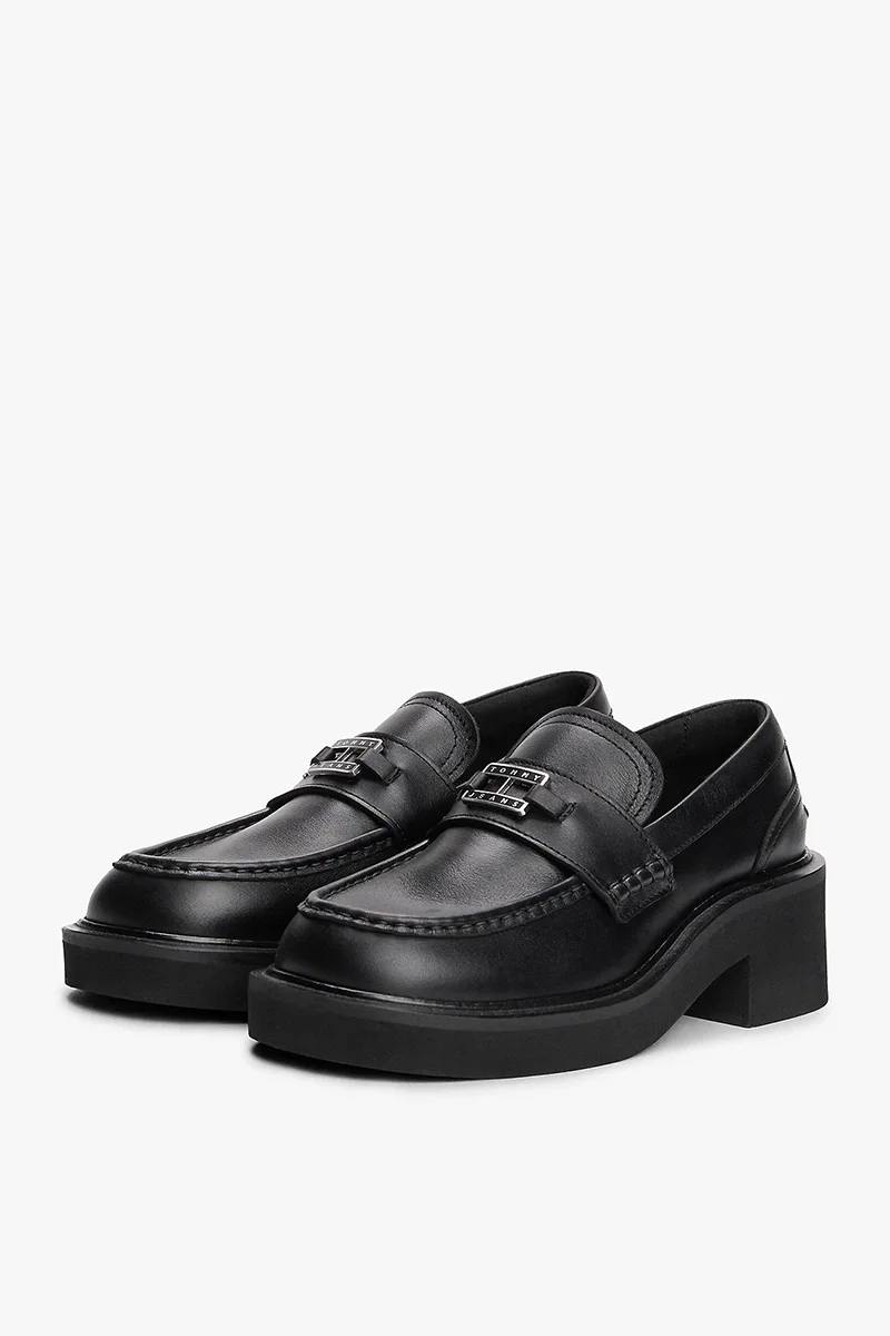 Tommy Hilfiger  Kalın Topuklu Kadın Siyah  Loafer EN0EN02789BDS