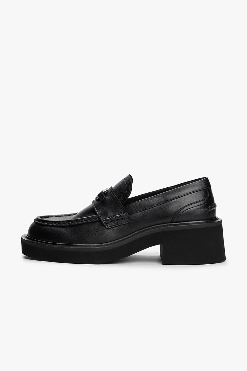 Tommy Hilfiger  Kalın Topuklu Kadın Siyah  Loafer EN0EN02789BDS