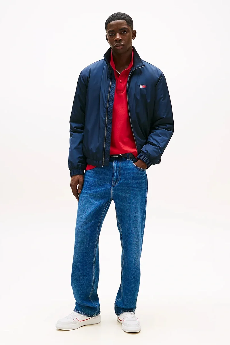 Tommy Hilfiger Yüksek Tabanlı Deri Erkek  Beyaz Sneaker EM0EM015850G1