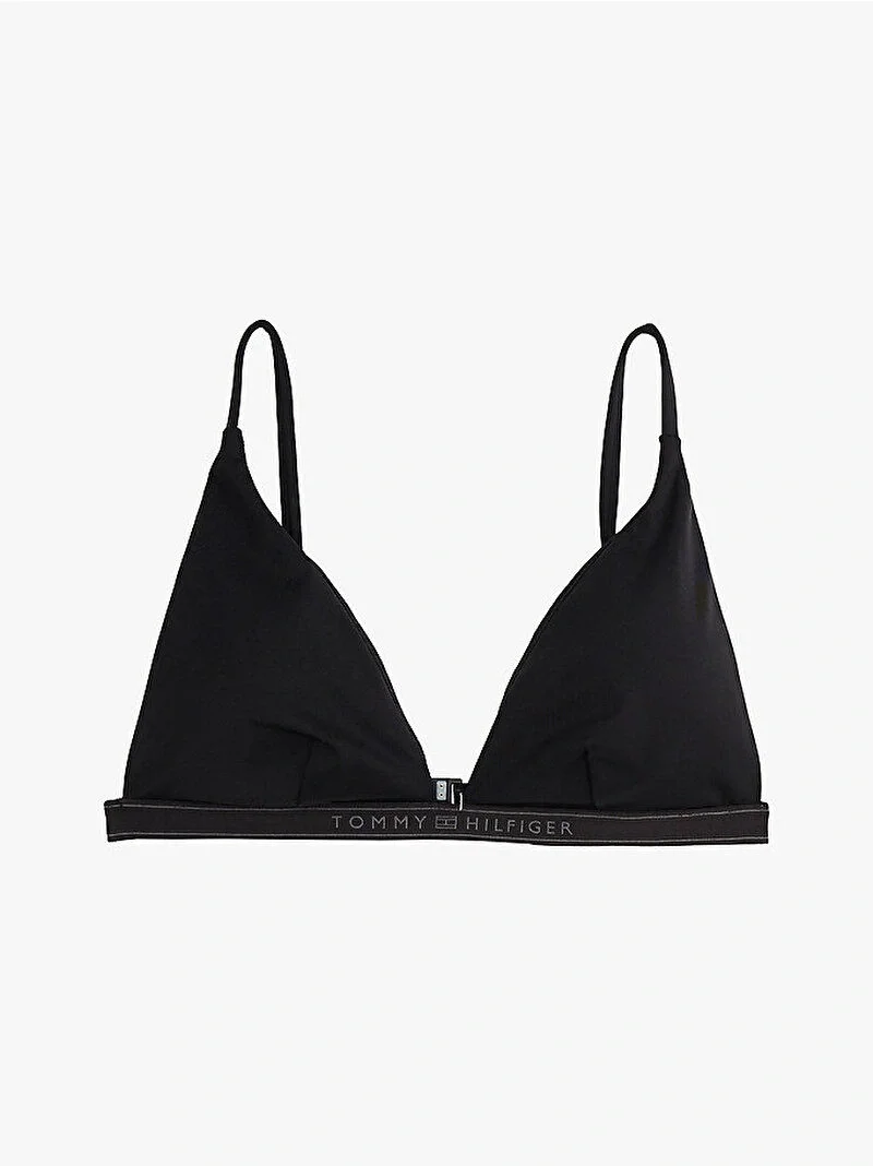 Tommy Hilfiger TRIANGLE FIXED RP Kadın Bikini Üstü UW0UW05801BDS